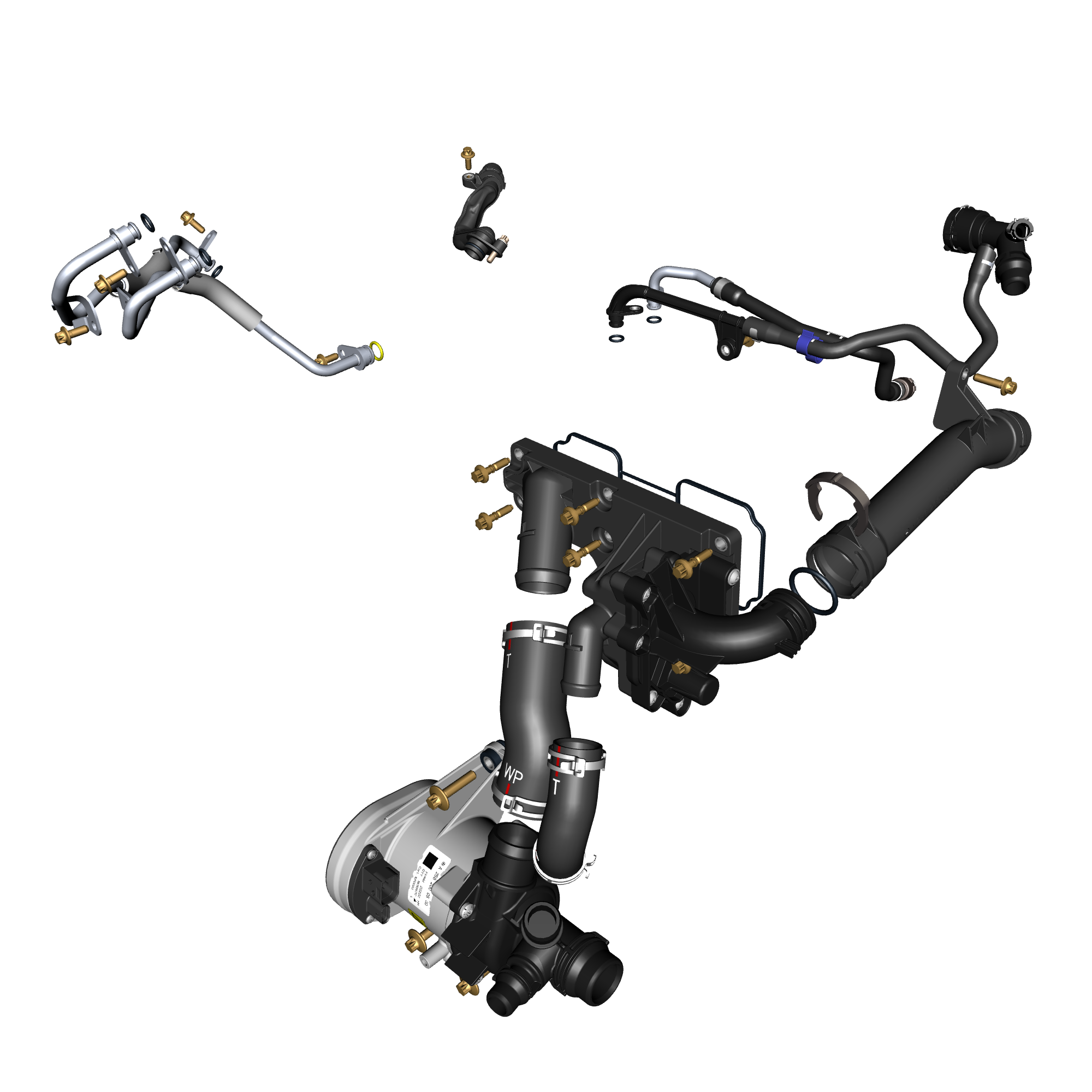 car:DBX,item_no:,quantity:1,reference:DBX_PartsCatalogue-031606-40 Coolant Pump & Lines