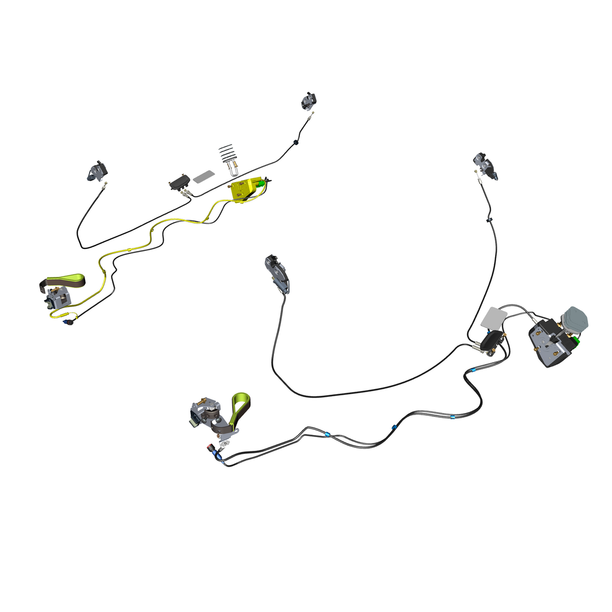 car: VALKYRIE,item_no: nan,quantity: 1,reference: VALKYRIE_PartsCatalogue-011412-20 Door Latch System - Spider