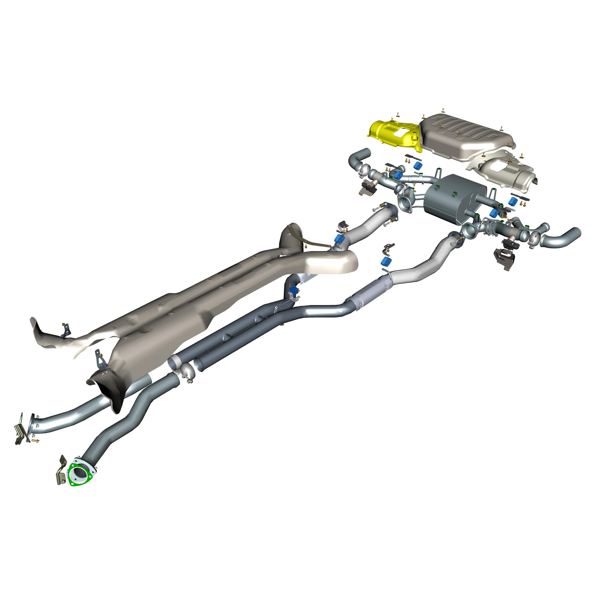 car: DBS ZAGATO,item_no: nan,quantity: 1,reference: DBS_ZAGATO_PartsCatalogue-090300-10 Exhaust Pipes & Shields