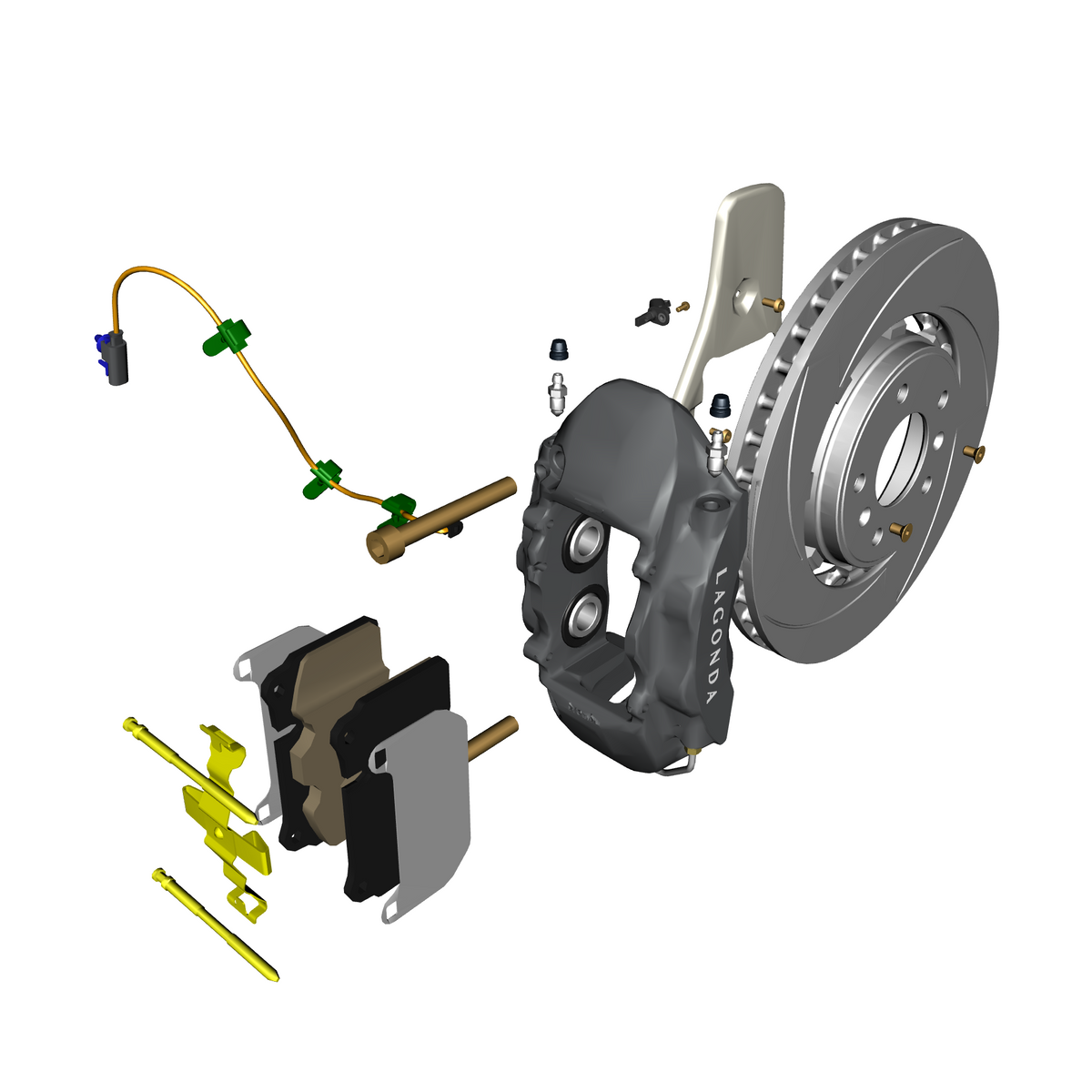 car: TARAF,item_no: nan,quantity: 1,reference: TARAF_PartsCatalogue-060400-01 Rear Brakes