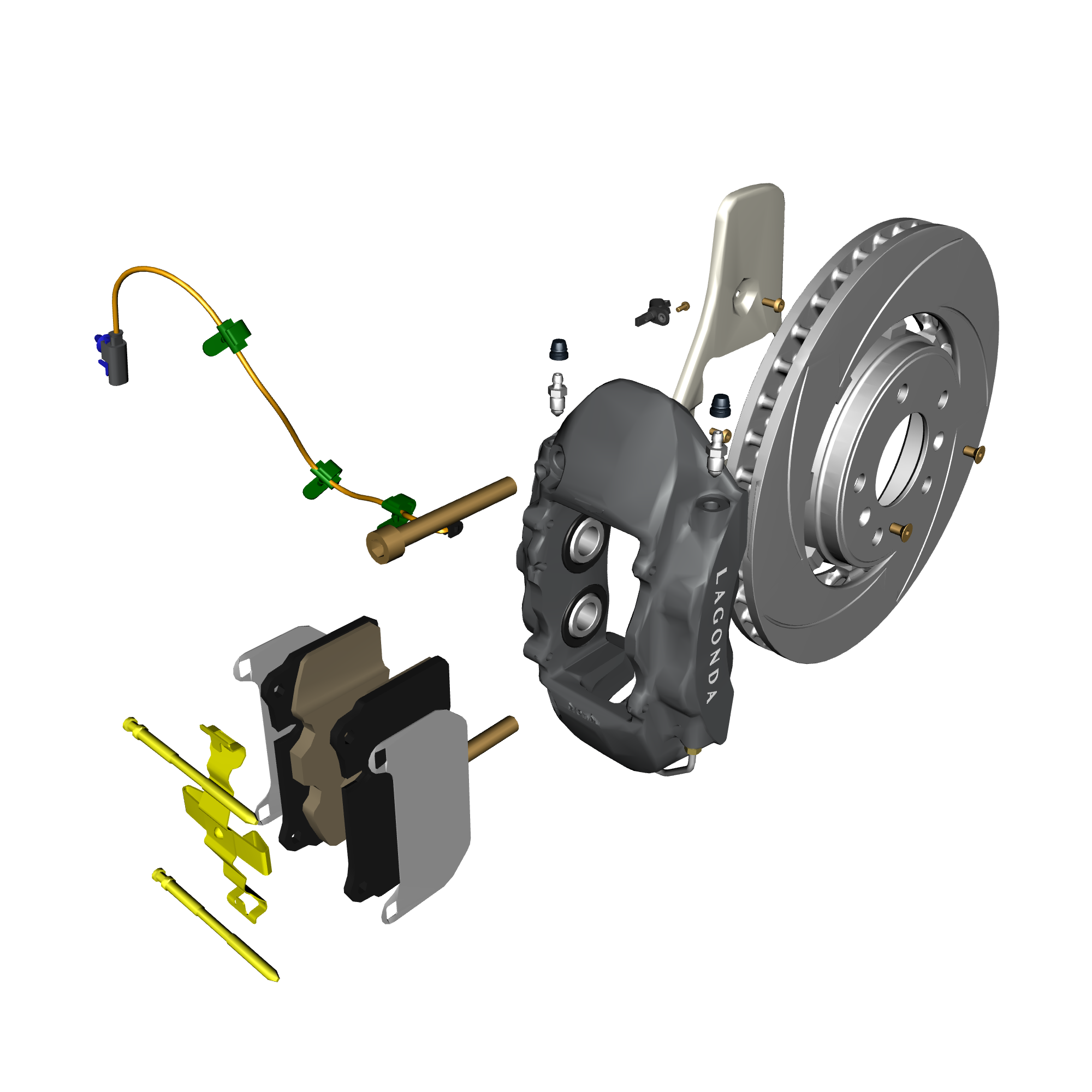 car: TARAF,item_no: nan,quantity: 1,reference: TARAF_PartsCatalogue-060400-01 Rear Brakes