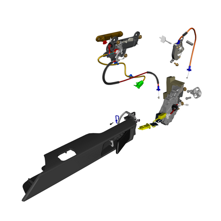 car: TARAF,item_no: nan,quantity: 2,reference: TARAF_PartsCatalogue-011401-01 Door Latch System Front