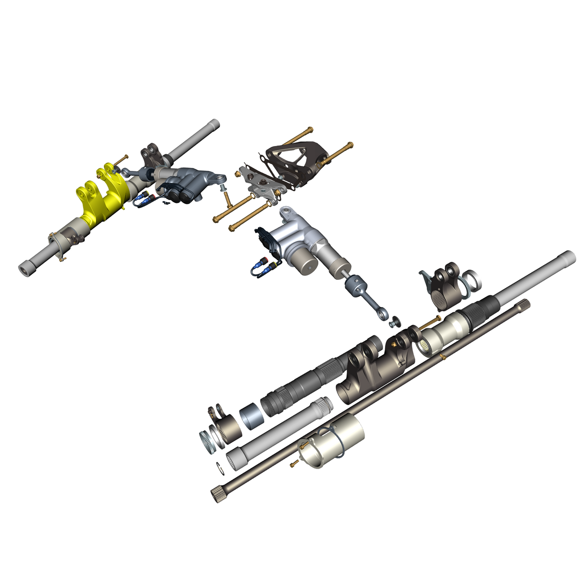 car: VALKYRIE,item_no: nan,quantity: 1,reference: VALKYRIE_PartsCatalogue-040301-10 Front Shock Absorbers