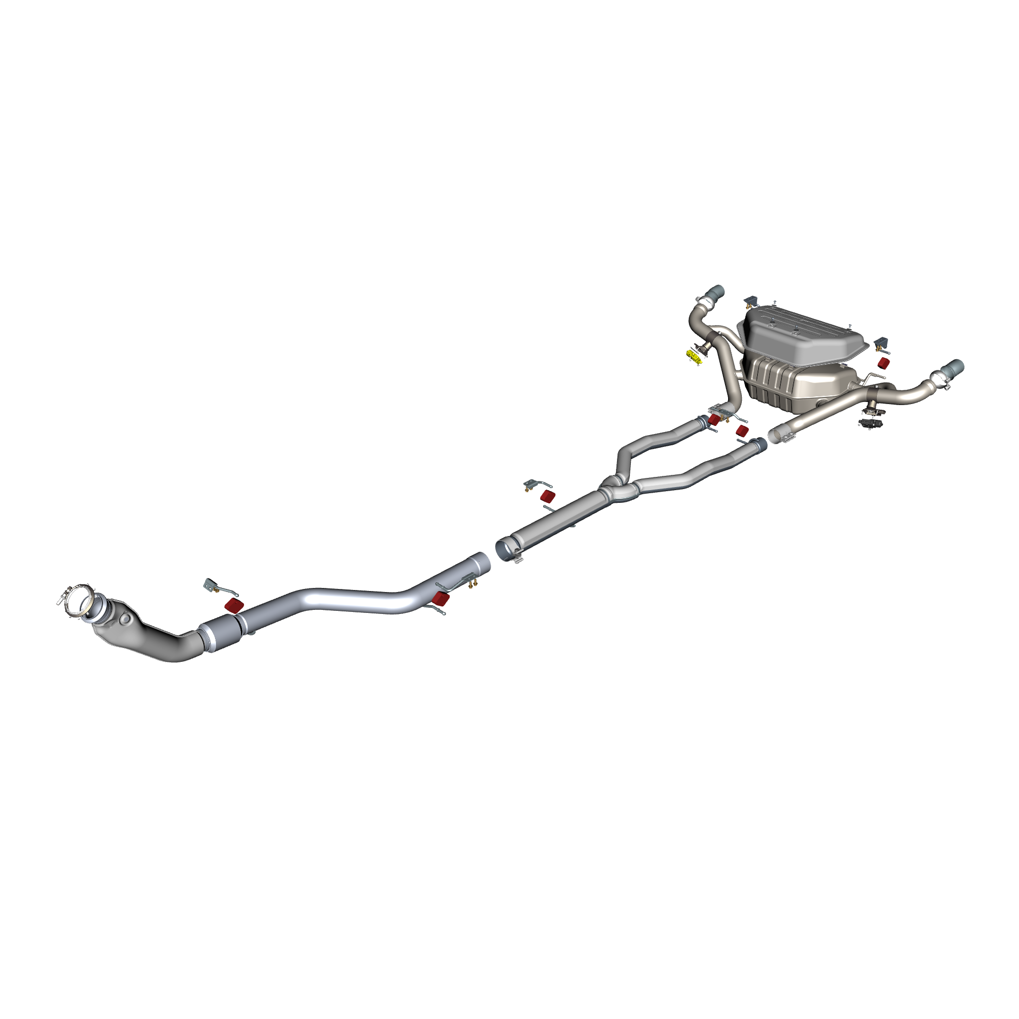 car: DBX,item_no: nan,quantity: 1,reference: DBX_PartsCatalogue-540200-10 Exhaust Pipes & Shields