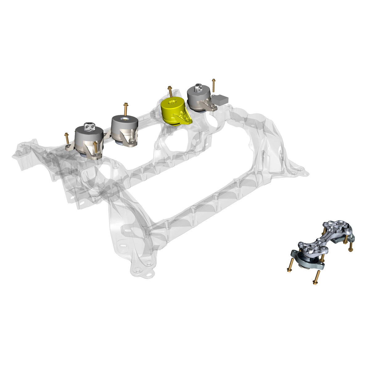 car:DBX,item_no:,quantity:1,reference:DBX_PartsCatalogue-400200 Engine & Transmission Mounting
