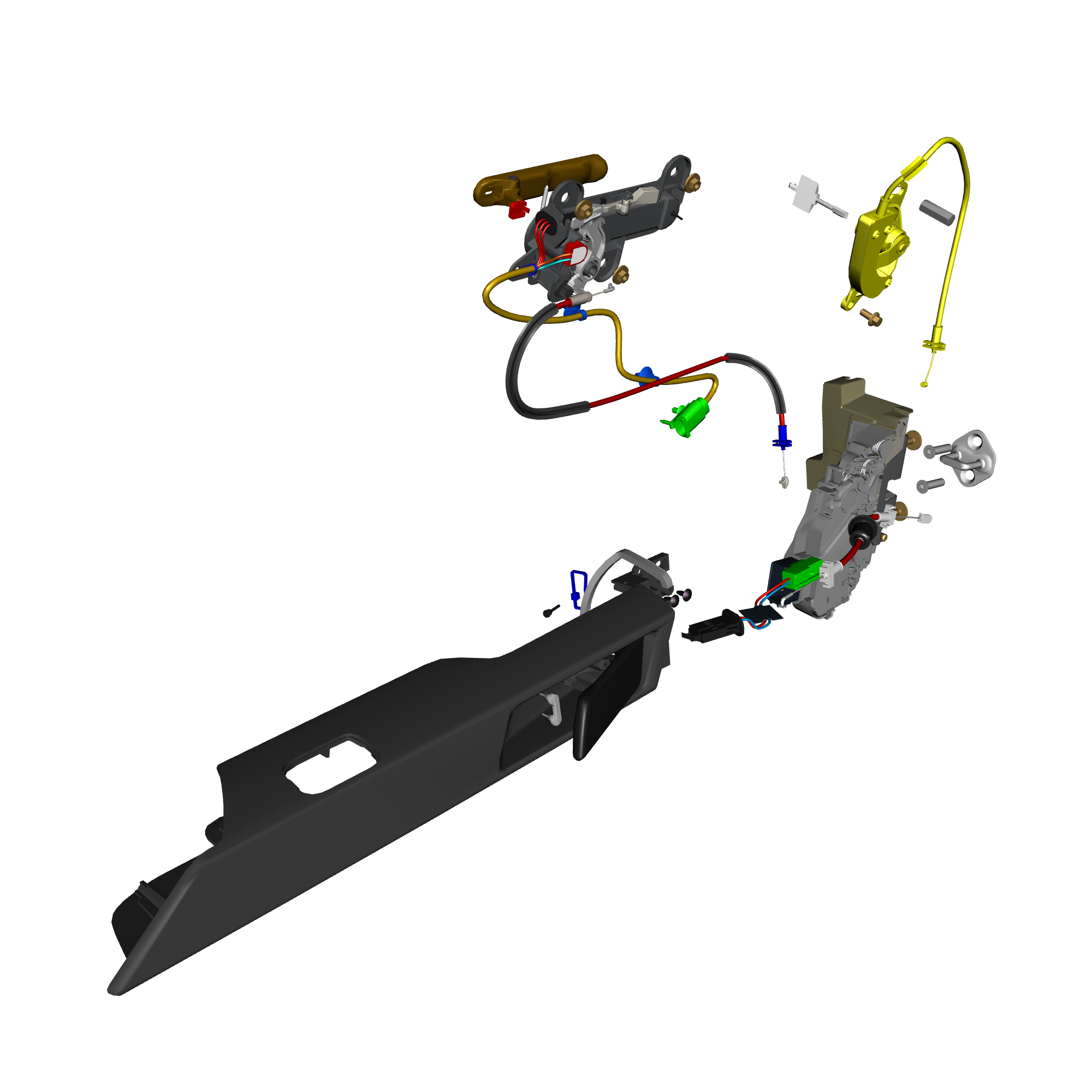 car:taraf,item_no:,quantity:1,reference:taraf_partscatalogue-011401-01 door latch system front