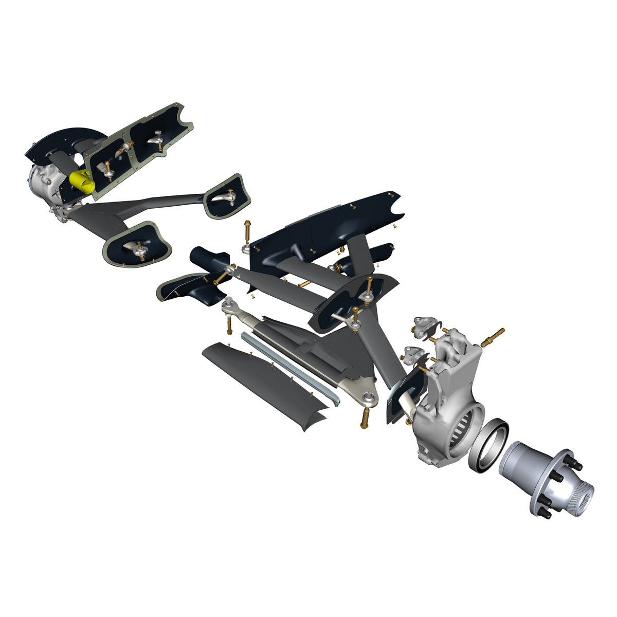car: VALKYRIE,item_no: nan,quantity: 1,reference: VALKYRIE_PartsCatalogue-040102-10 Front Suspension