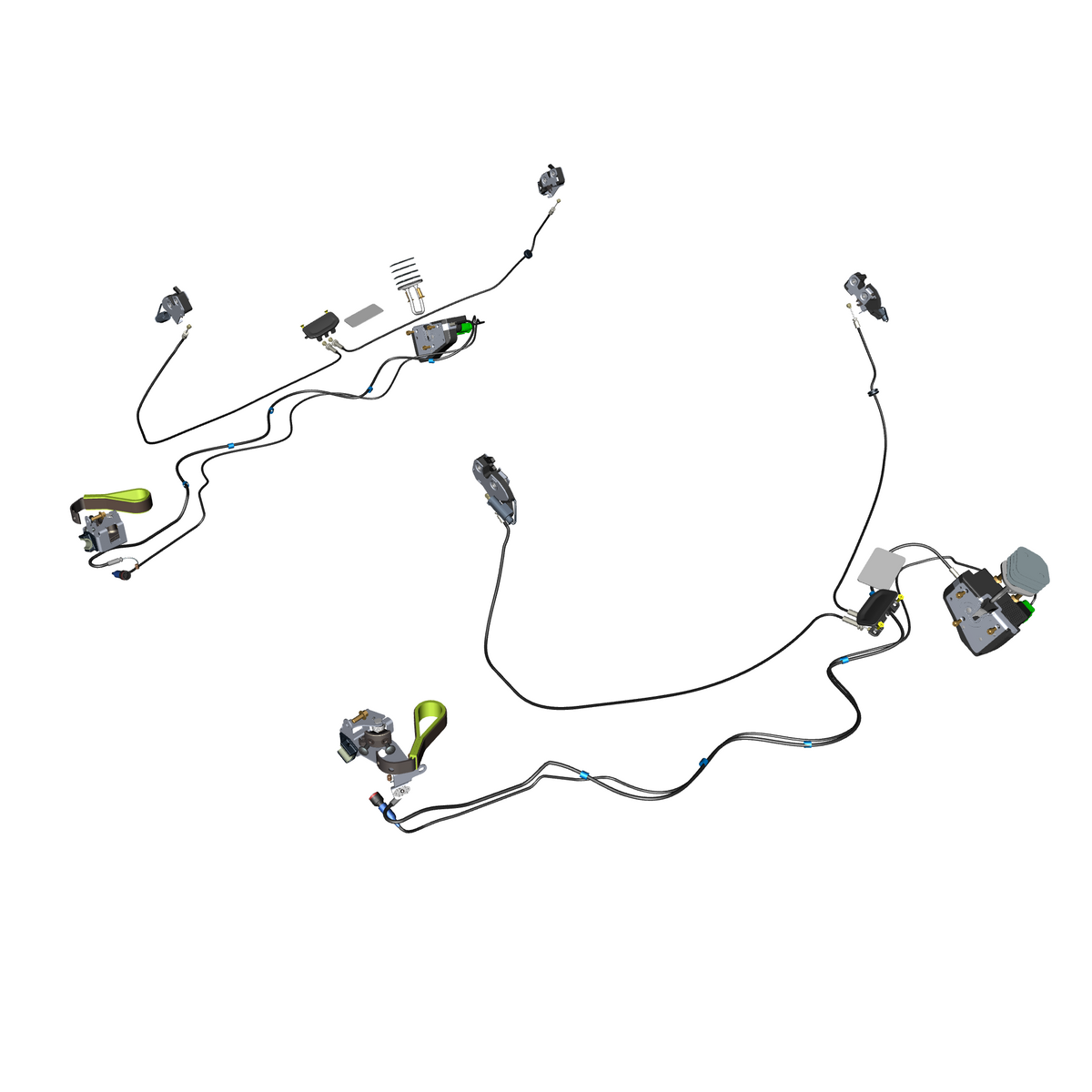 car:valkyrie,item_no:,quantity:4,reference:valkyrie_partscatalogue-011412-20 door latch system - spider