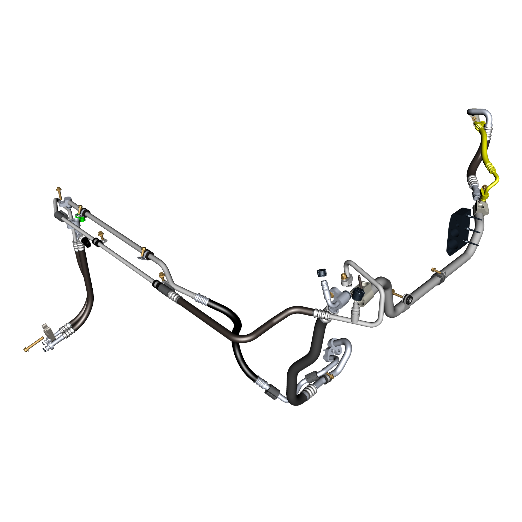 car: DBX,item_no: nan,quantity: 1,reference: DBX_PartsCatalogue-550303-10 Air Con Lines LHD V8