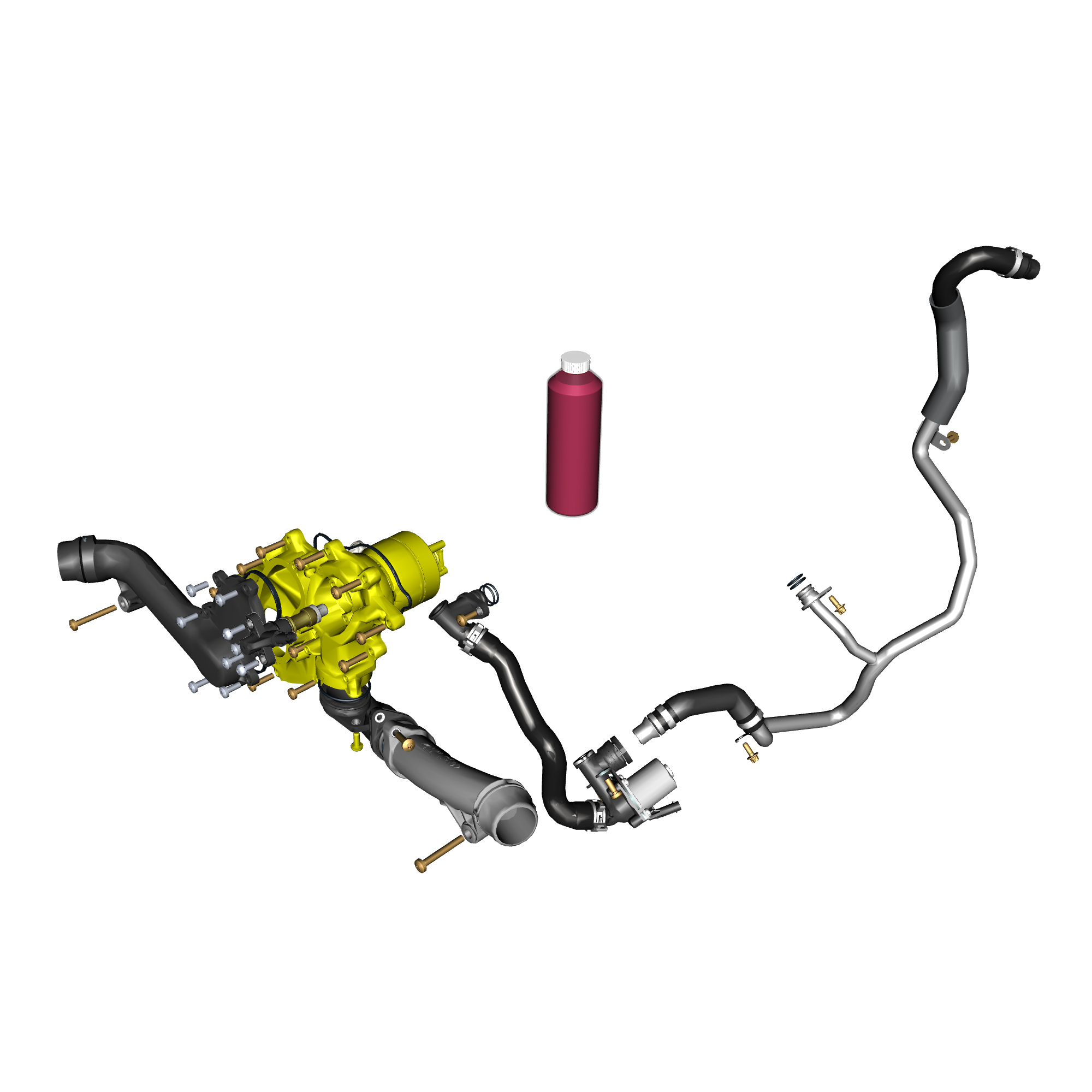 car:DBX,item_no:,quantity:1,reference:DBX_PartsCatalogue-031606-20 Coolant Pump & Lines