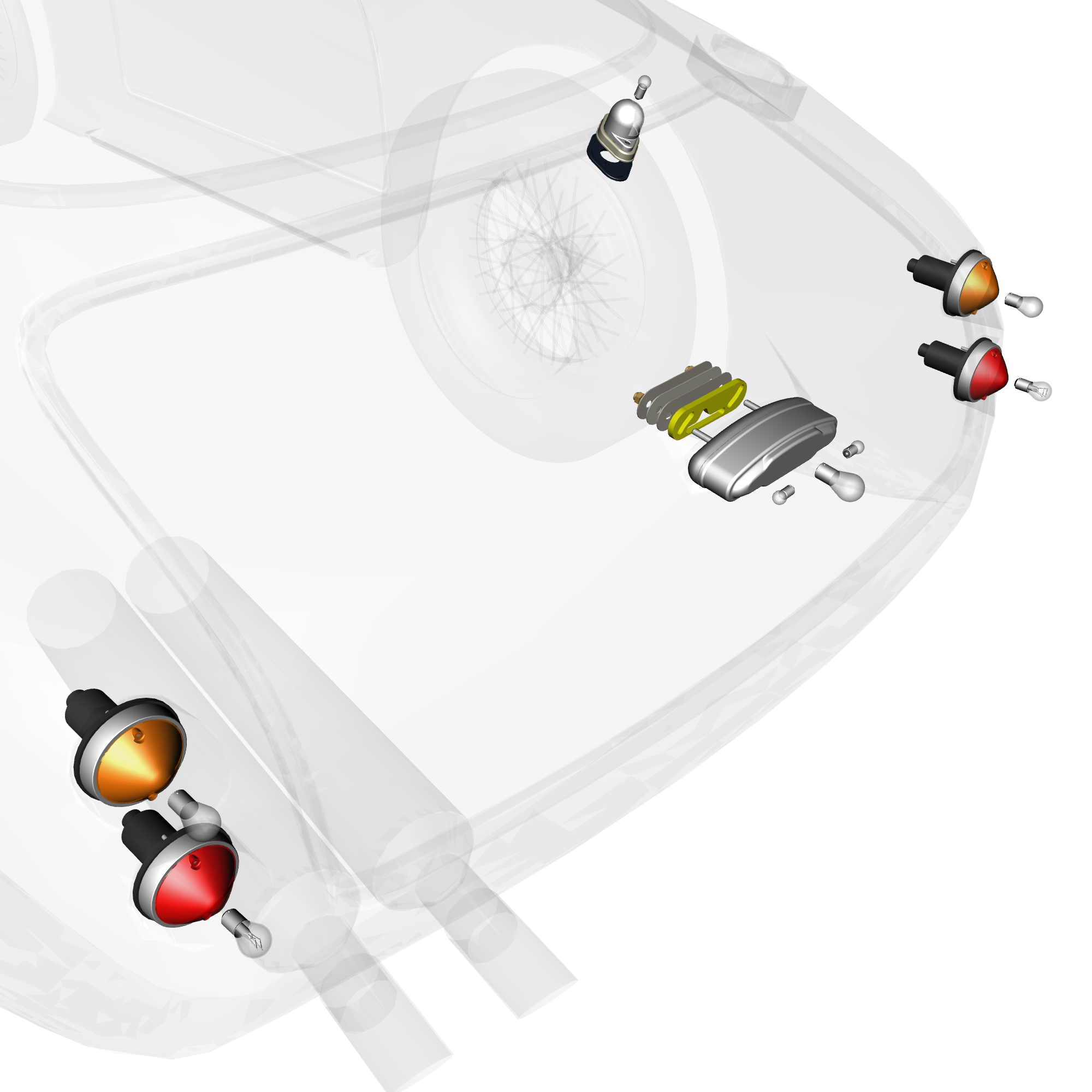 car:DB4 GTZ,item_no:,quantity:1,reference:DB4GTZ_PartsCatalogue-170300-02 Rear Lighting