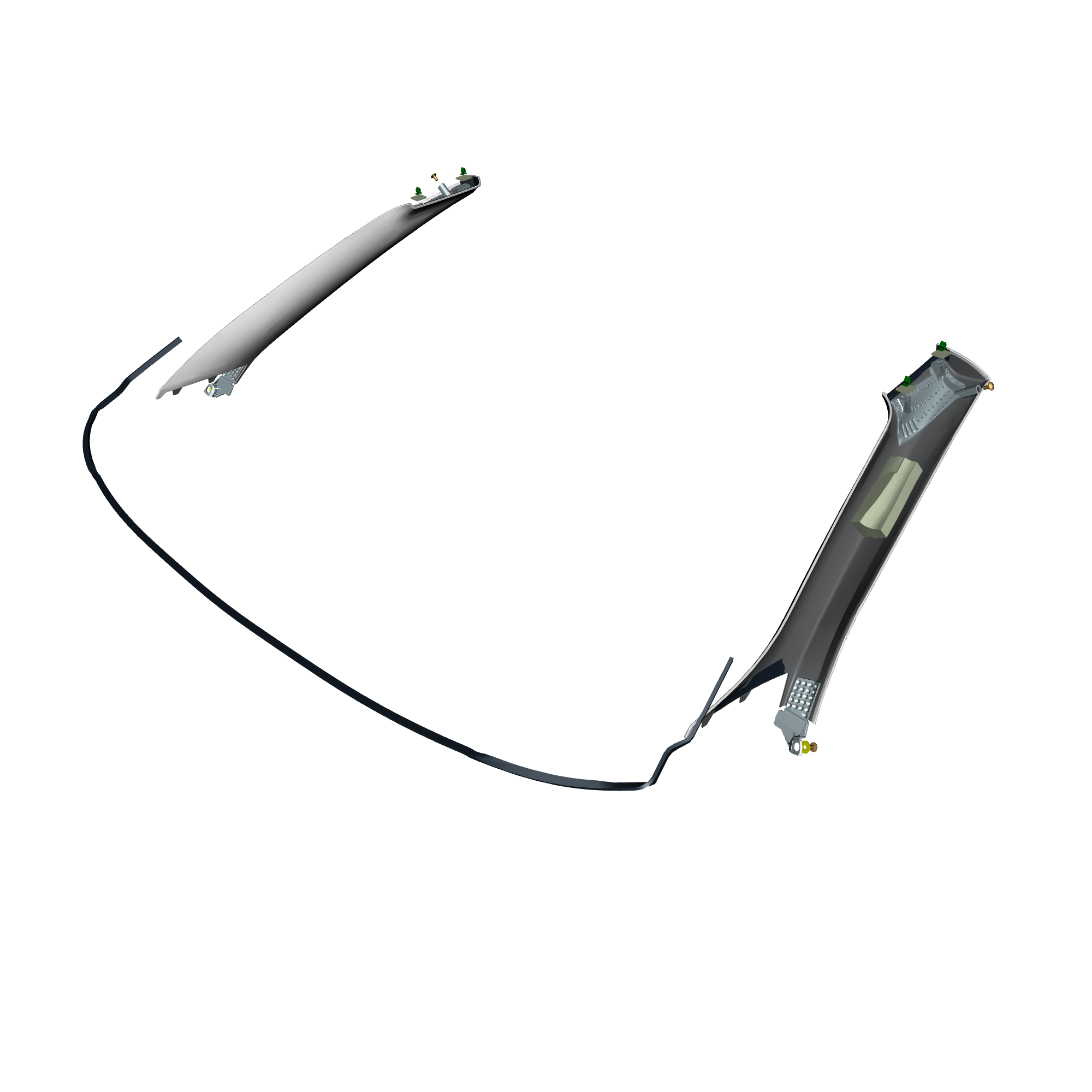 car: DB12,item_no: nan,quantity: 2,reference: DB12_24_PartsCatalogue-010519-20 A Pillar