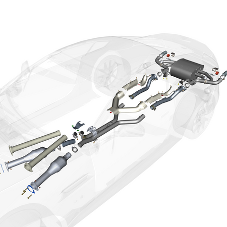 car:VANTAGE V12S,item_no:,quantity:4,reference:VANTAGE_V12S_PartsCatalogue-090300-01 Exhaust Pipes & Shields - 'S'