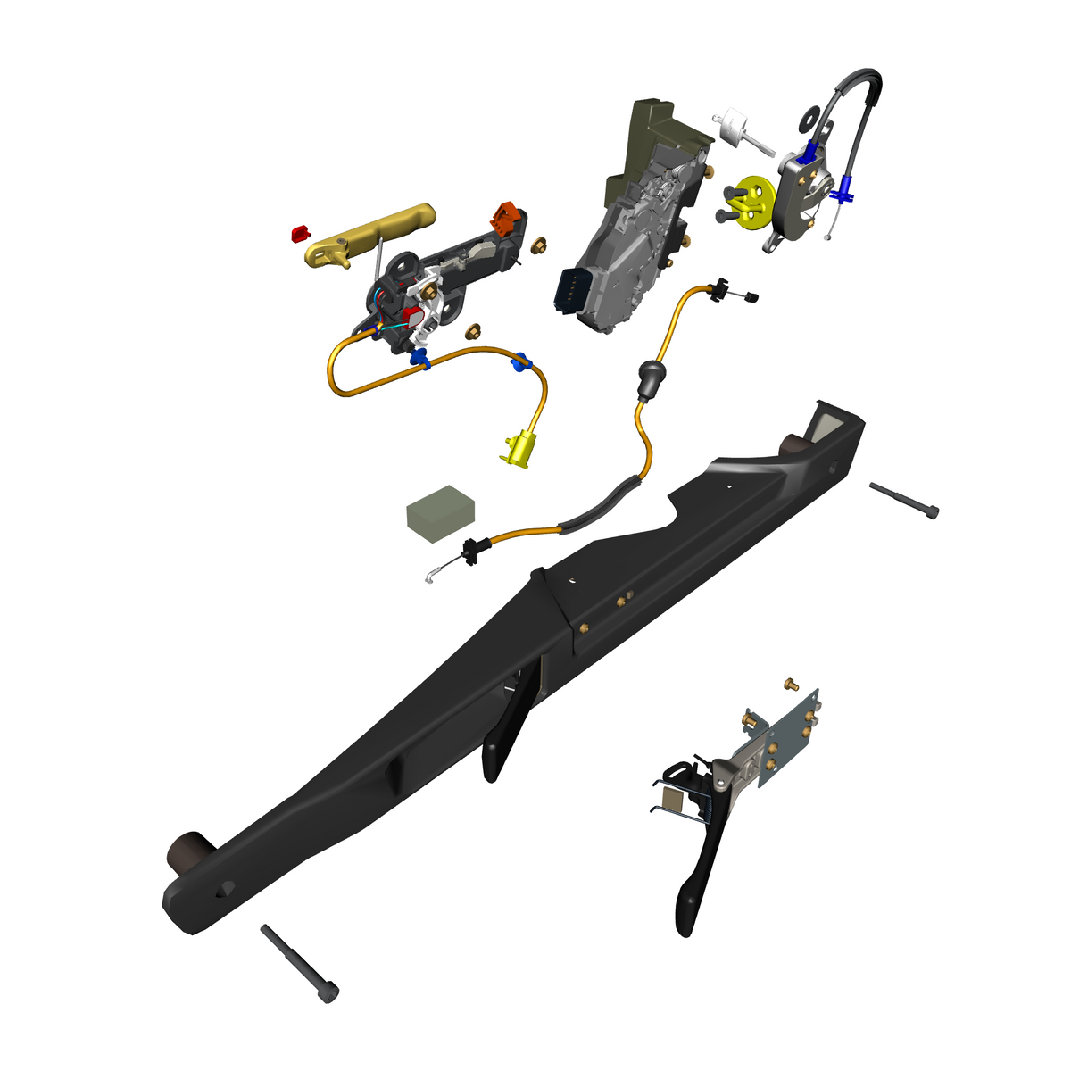 car: VANTAGE V12S,item_no: nan,quantity: 2,reference: VANTAGE_V12S_PartsCatalogue-011404-B1 Door Latch System