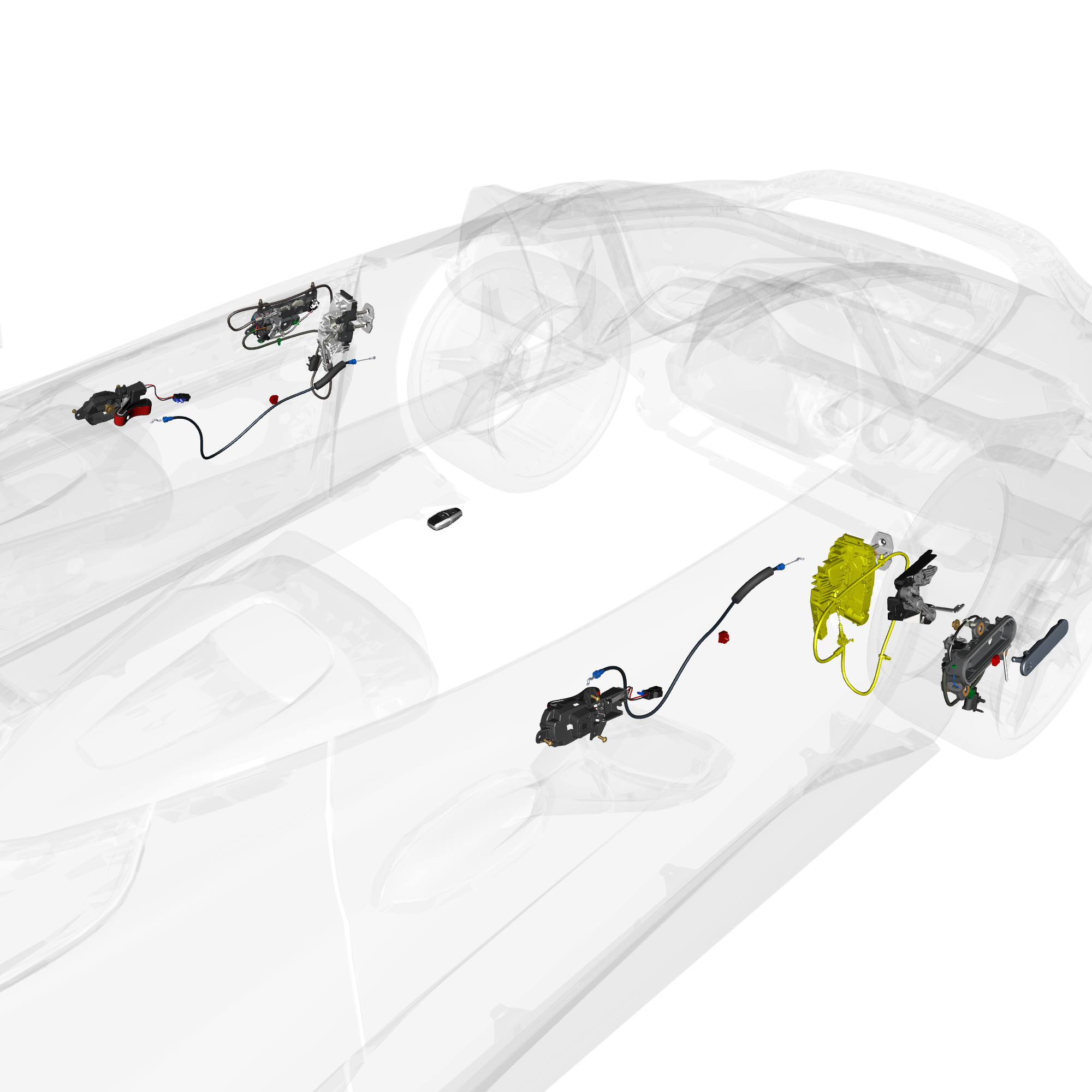 car: VANTAGE SP,item_no: nan,quantity: 1.0,reference: VANTAGE_SP_PartsCatalogue-011401-20 Door Latch System