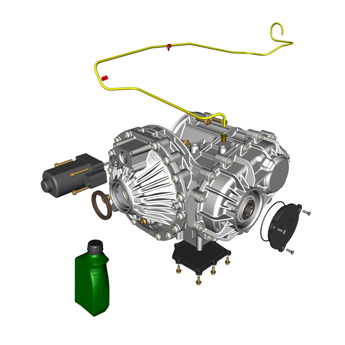car: VANQUISH,item_no: nan,quantity: 1,reference: VANQUISH_25_PartsCatalogue-070110 Differential Assembly
