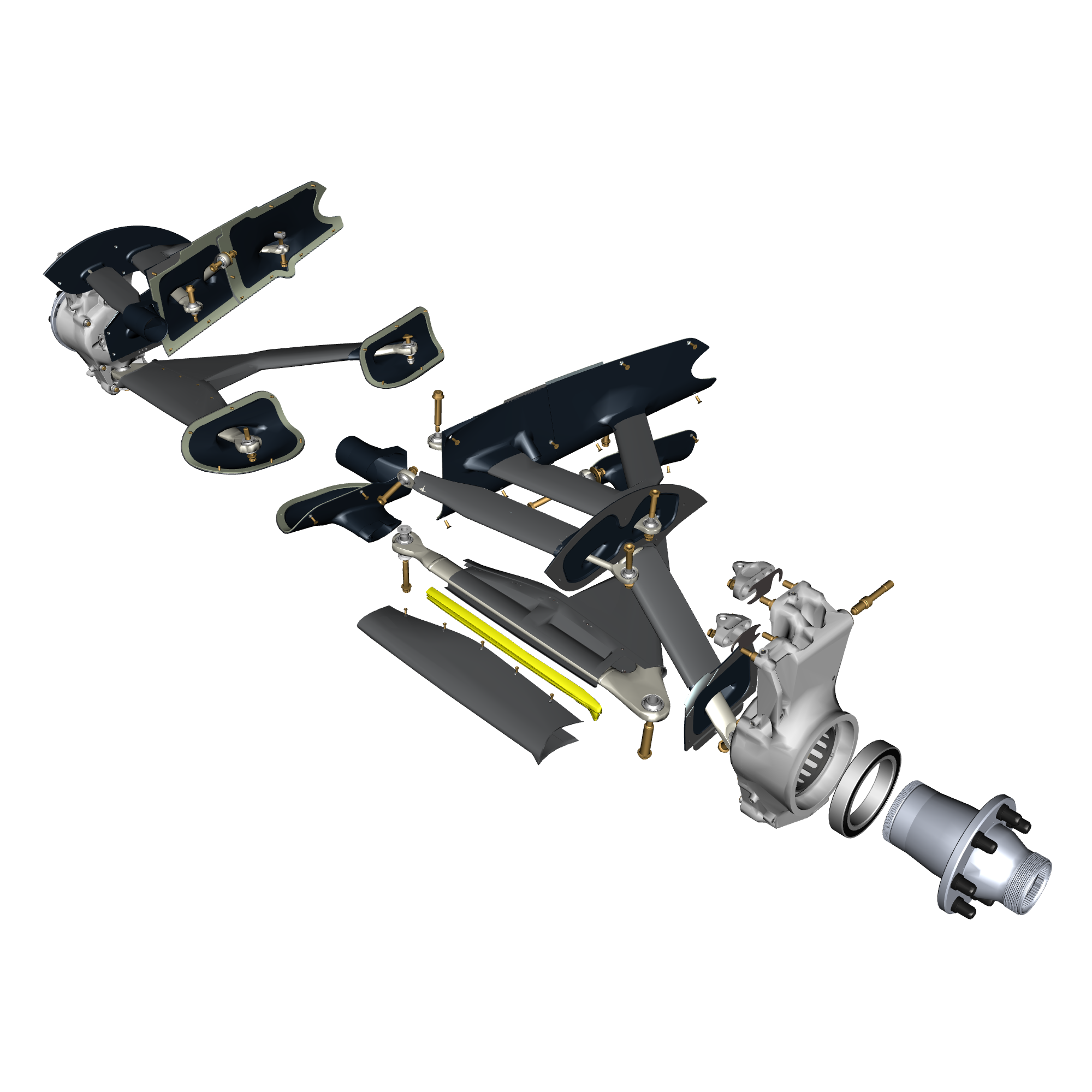 car: VALKYRIE,item_no: nan,quantity: 1,reference: VALKYRIE_PartsCatalogue-040102-10 Front Suspension