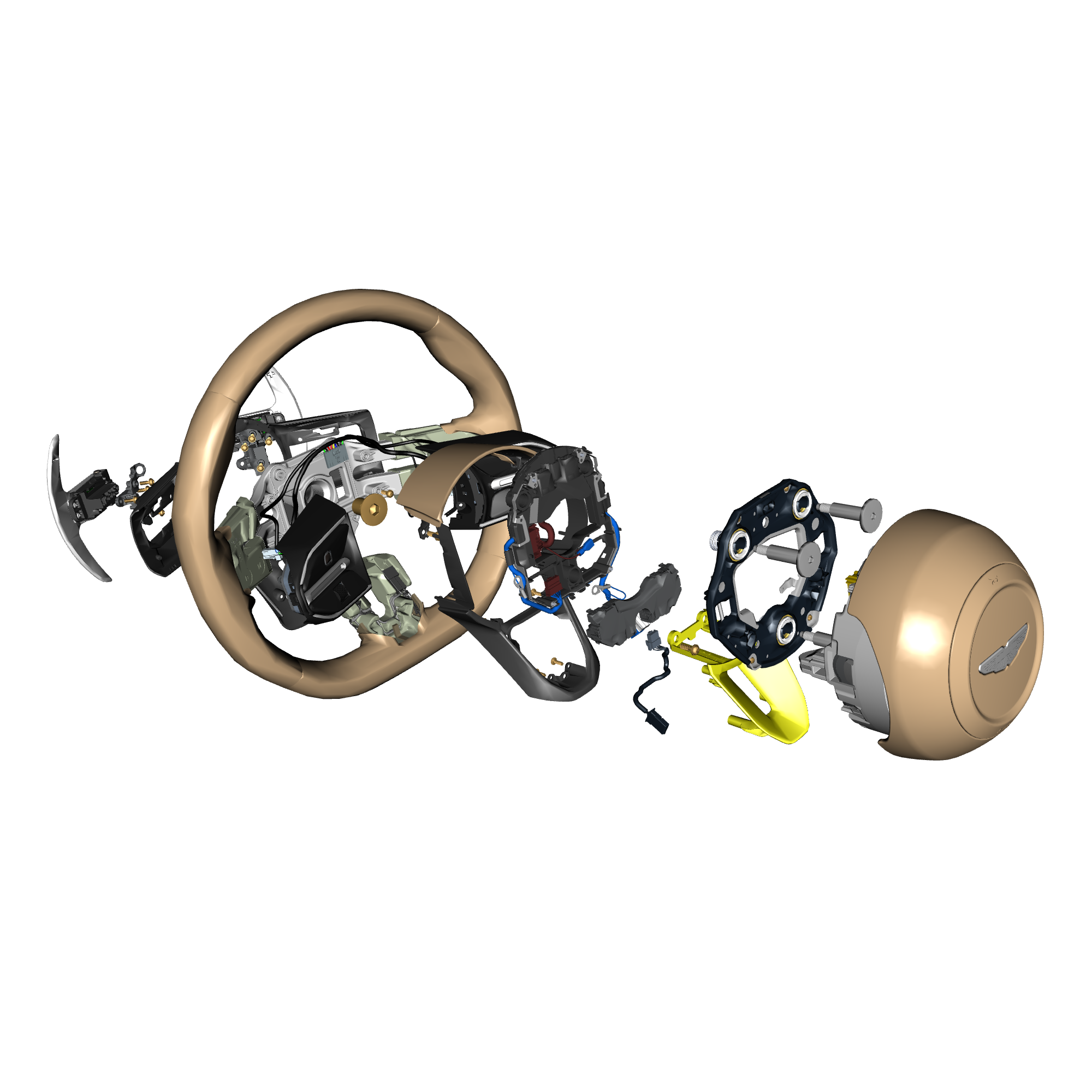 car: VANQUISH,item_no: nan,quantity: 1,reference: VANQUISH_25_PartsCatalogue-110601 Steering Wheel