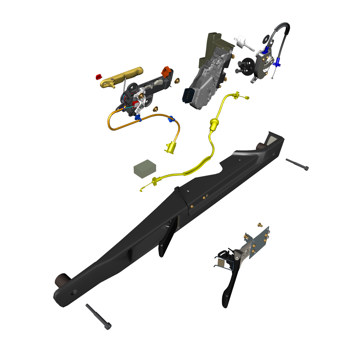 car: VANTAGE V12S,item_no: nan,quantity: 2,reference: VANTAGE_V12S_PartsCatalogue-011404-B1 Door Latch System