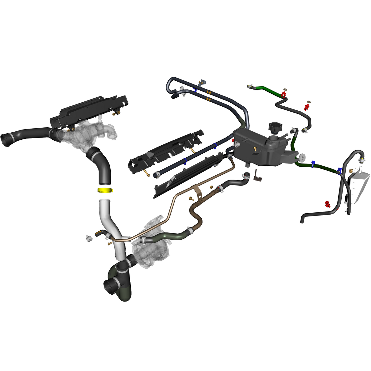 car:VANTAGE V12S,item_no:,quantity:1.0,reference:VANTAGE_V12S_PartsCatalogue-030304-S1 Coolant Hoses & Reservoir LHD