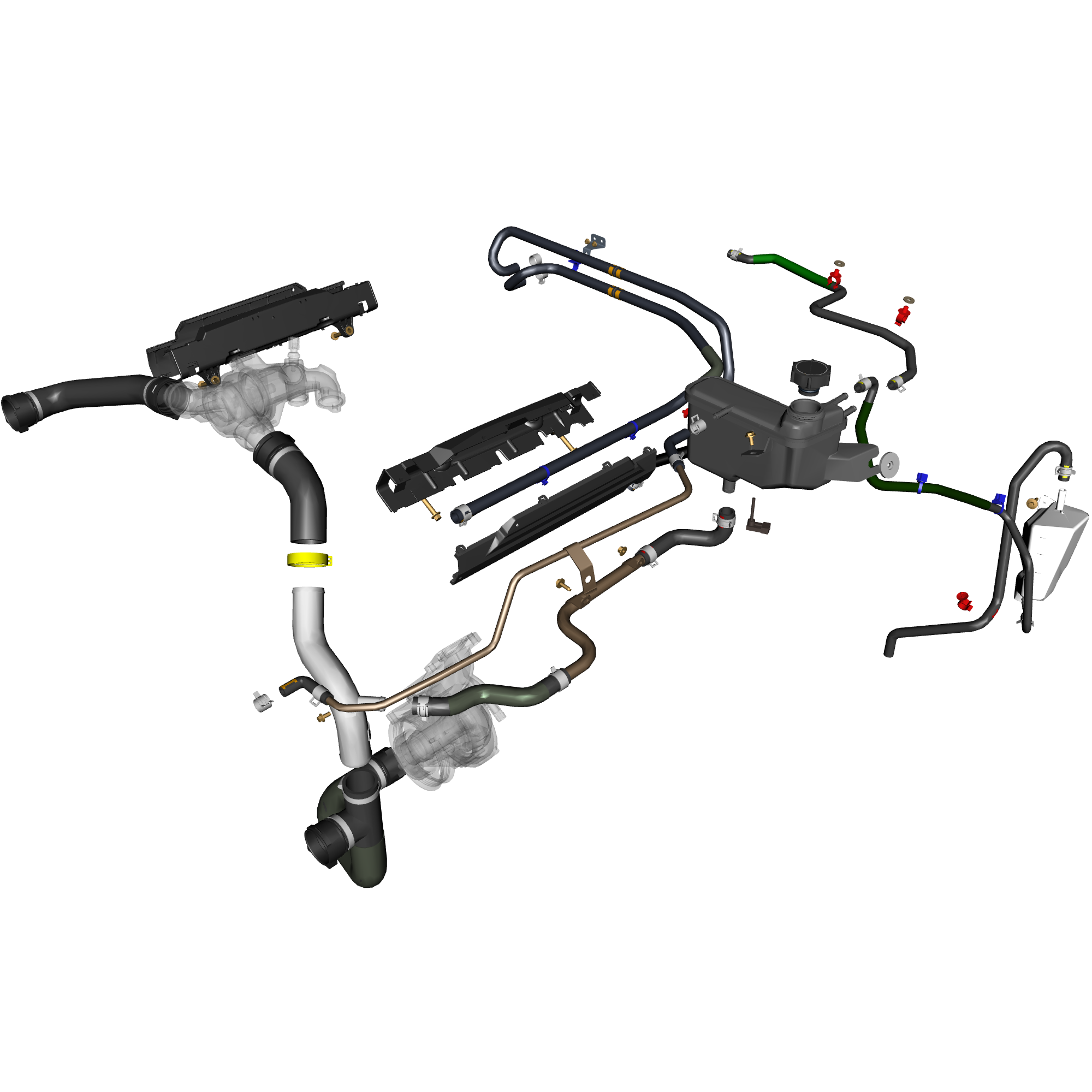 car:VANTAGE V12S,item_no:,quantity:1.0,reference:VANTAGE_V12S_PartsCatalogue-030304-S1 Coolant Hoses & Reservoir LHD