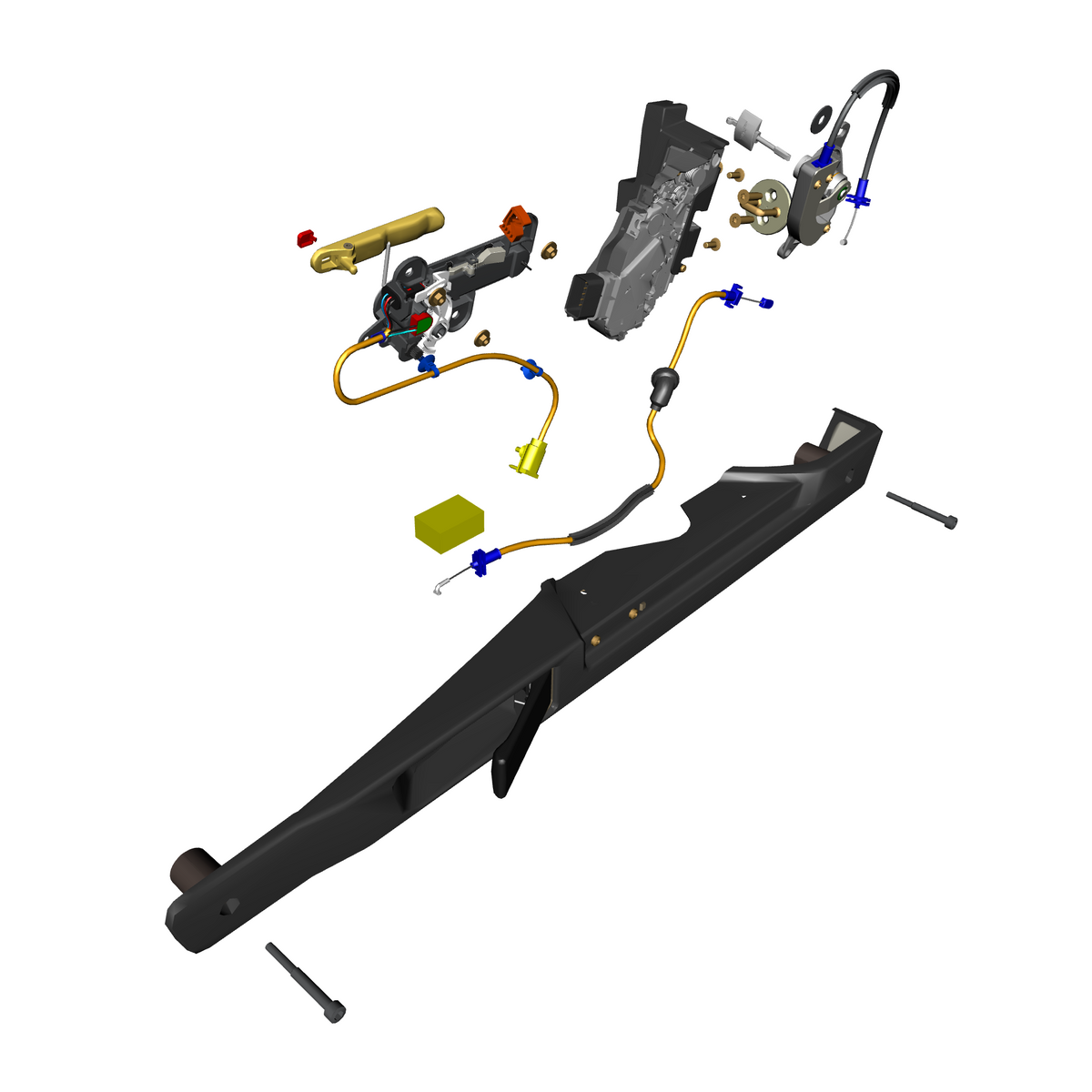 car: VANTAGE V12S,item_no: nan,quantity: 2,reference: VANTAGE_V12S_PartsCatalogue-011404-B1 Door Latch System