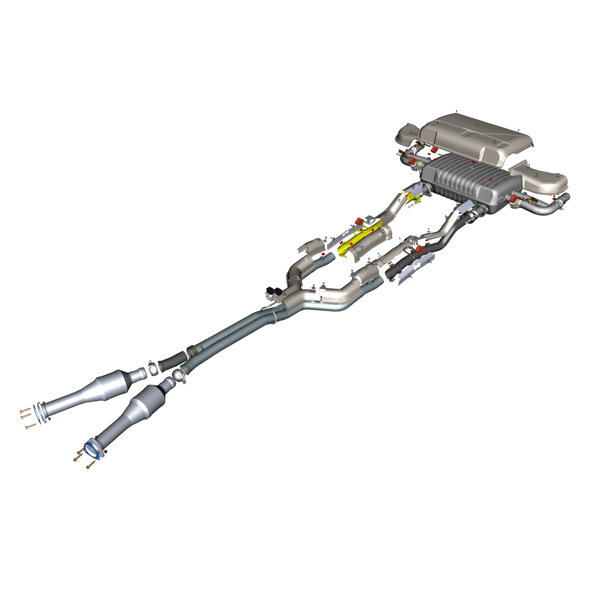car: TARAF,item_no: nan,quantity: 1,reference: TARAF_PartsCatalogue-090500-01 Exhaust Pipes & Shields