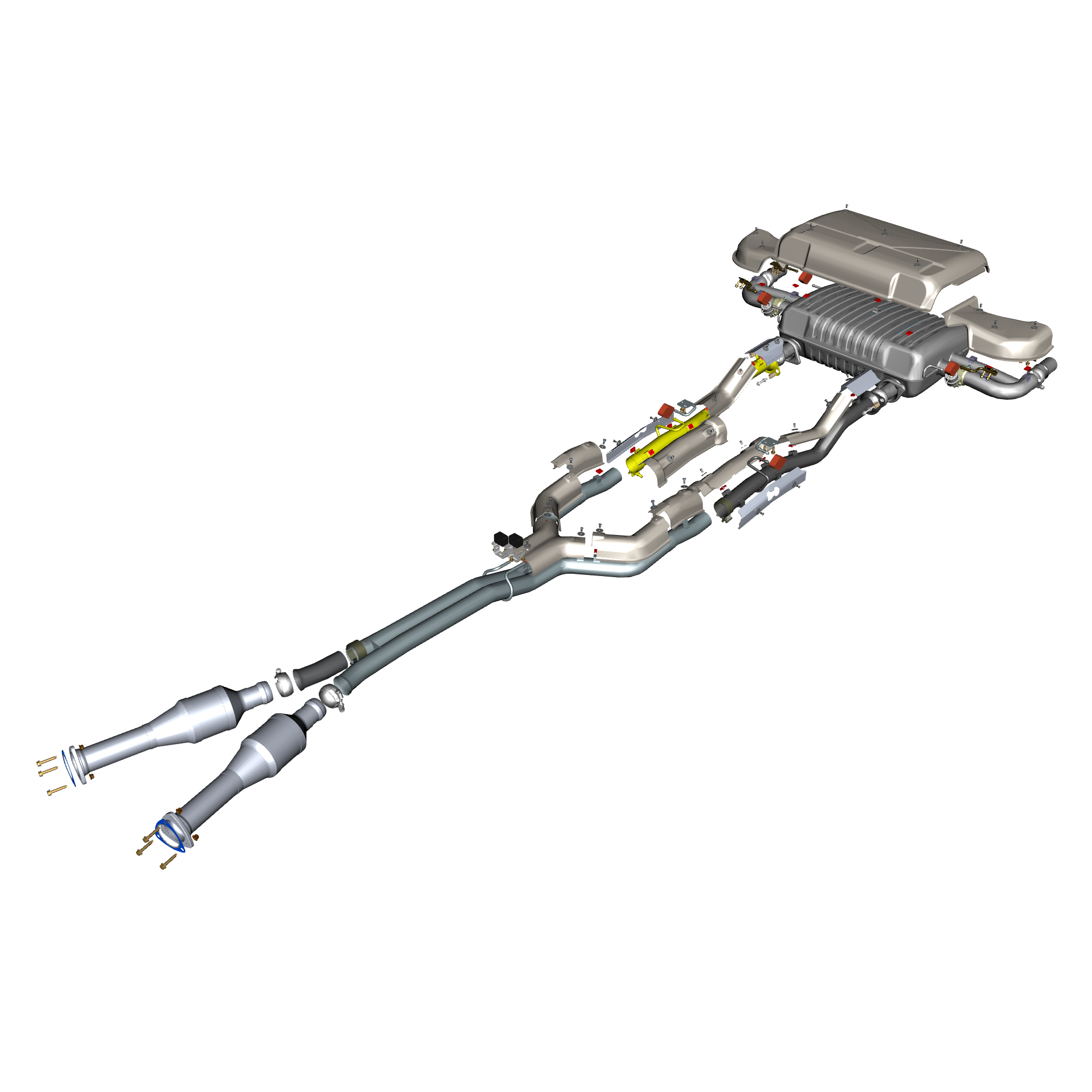 car: TARAF,item_no: nan,quantity: 1,reference: TARAF_PartsCatalogue-090500-01 Exhaust Pipes & Shields