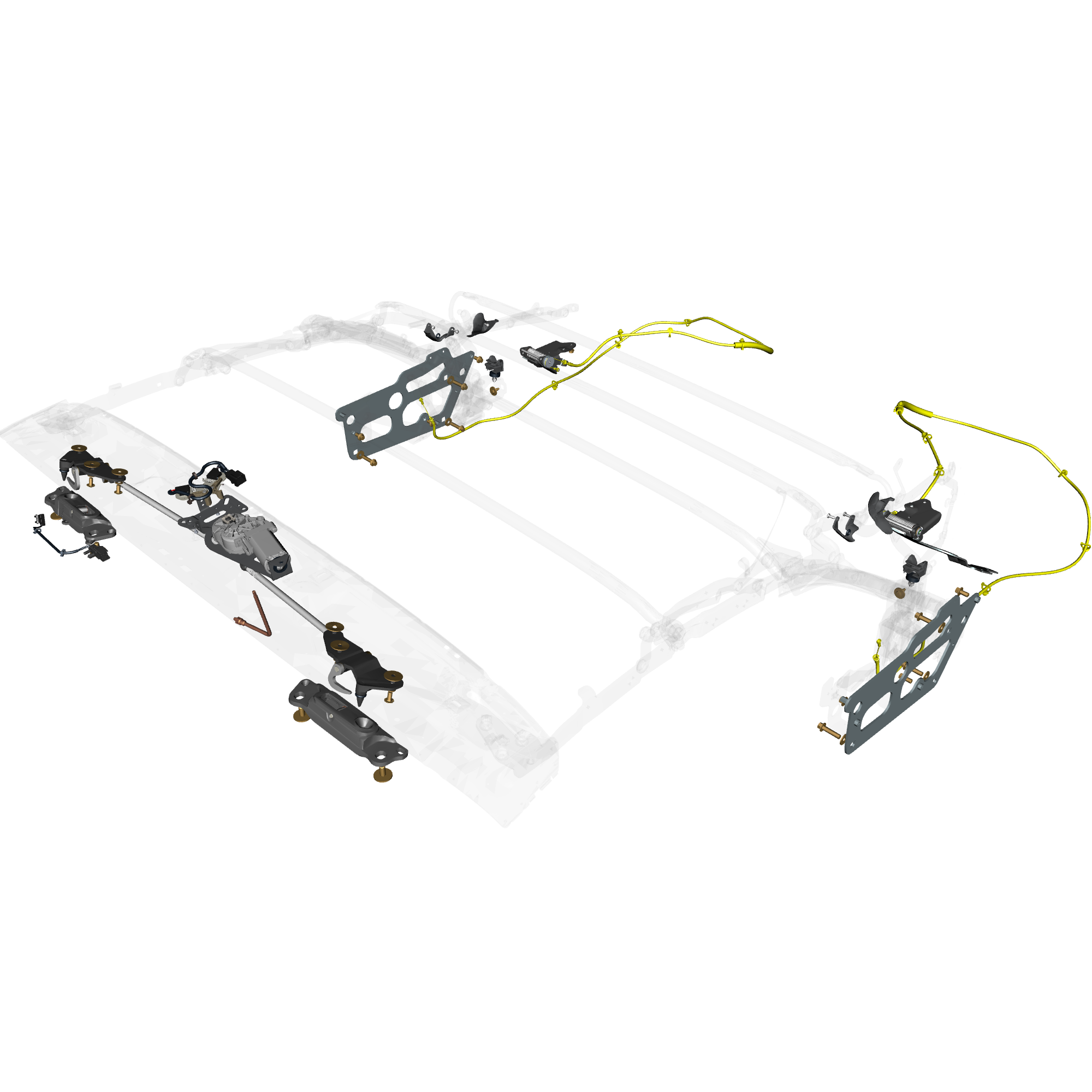 car: DB12,item_no: nan,quantity: 2,reference: DB12_24_PartsCatalogue-011701-30 Roof Mechanisms