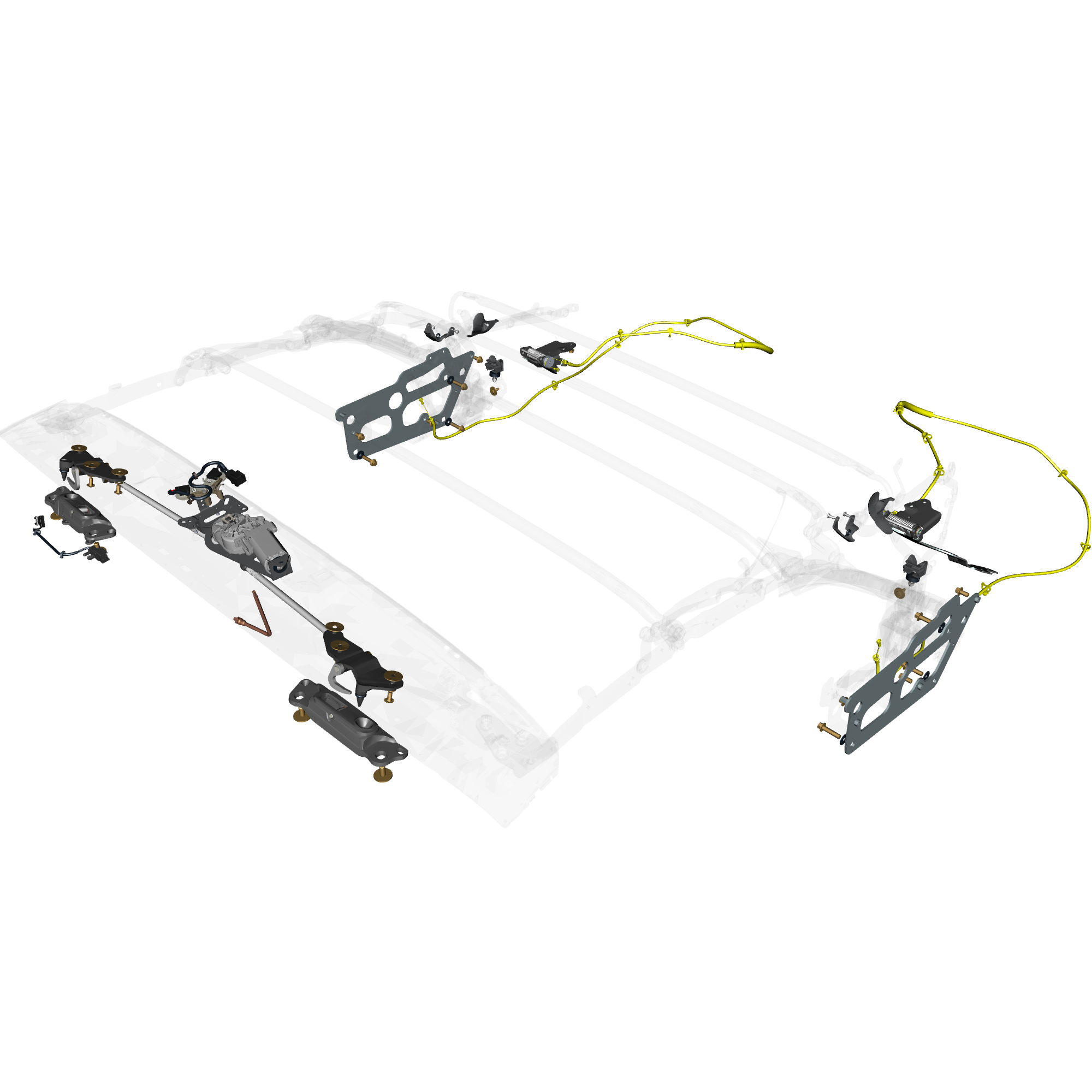 car: DB11,item_no: nan,quantity: 2,reference: DB11_PartsCatalogue-011701-30 Roof Mechanisms