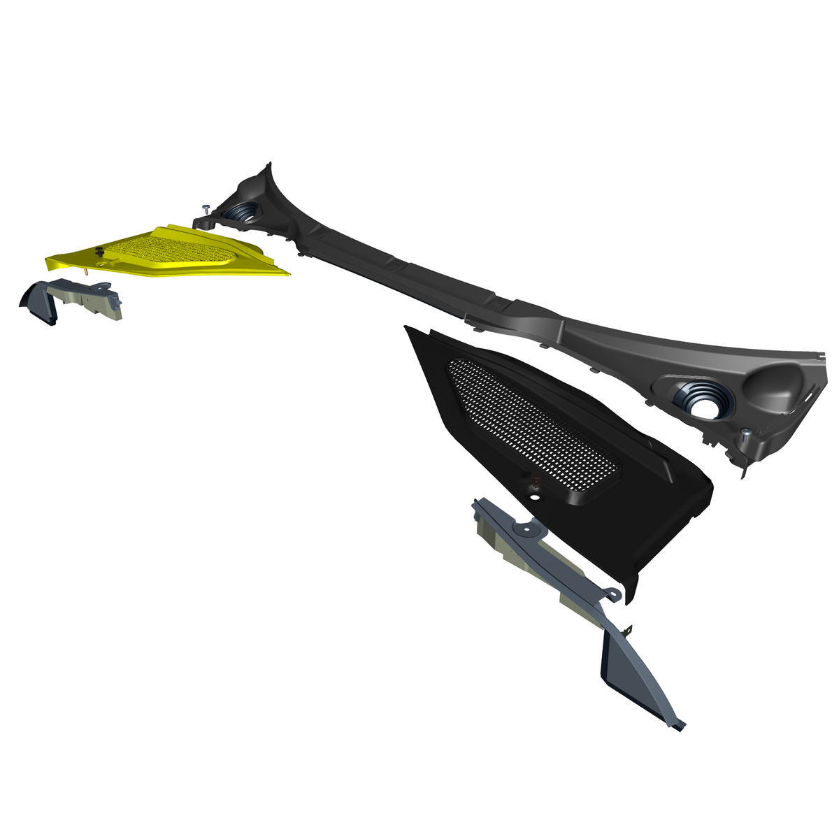 car: DBX,item_no: nan,quantity: 1,reference: DBX_PartsCatalogue-311003 Leafscreen