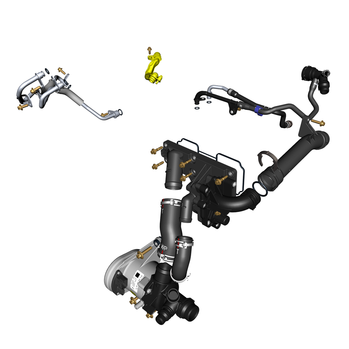 car:DBX,item_no:,quantity:1,reference:DBX_PartsCatalogue-031606-40 Coolant Pump & Lines