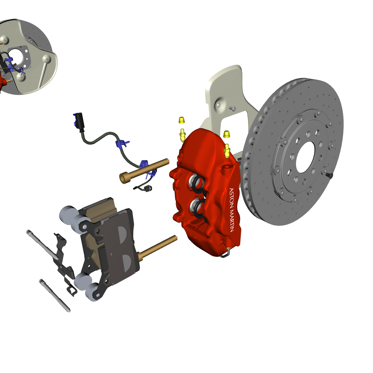 car: DB12,item_no: nan,quantity: 2,reference: DB12_24_PartsCatalogue-060400 Rear CCB Brakes