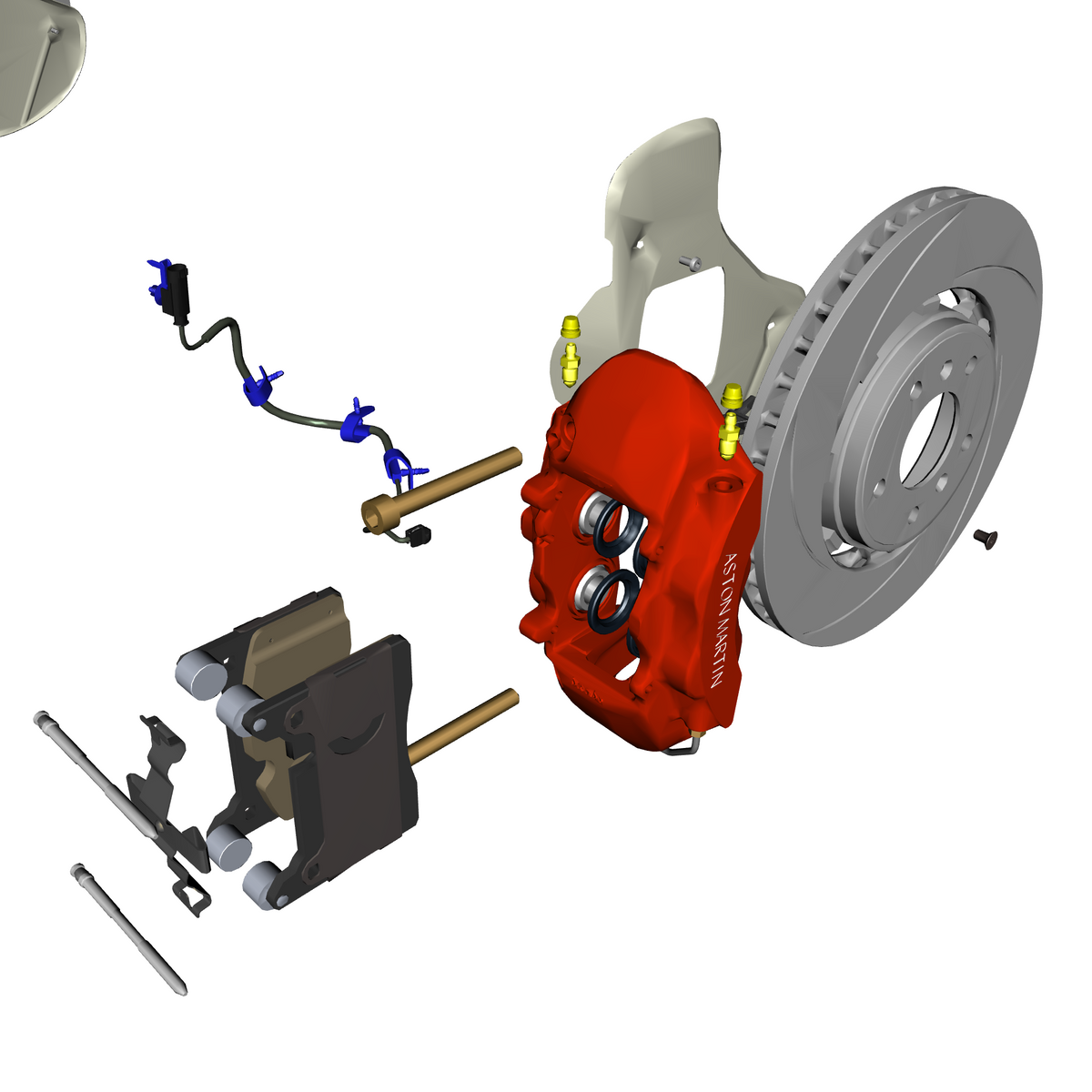 car: VANTAGE,item_no: nan,quantity: 2,reference: VANTAGE_19_PartsCatalogue-060400-10 Rear Steel Brakes
