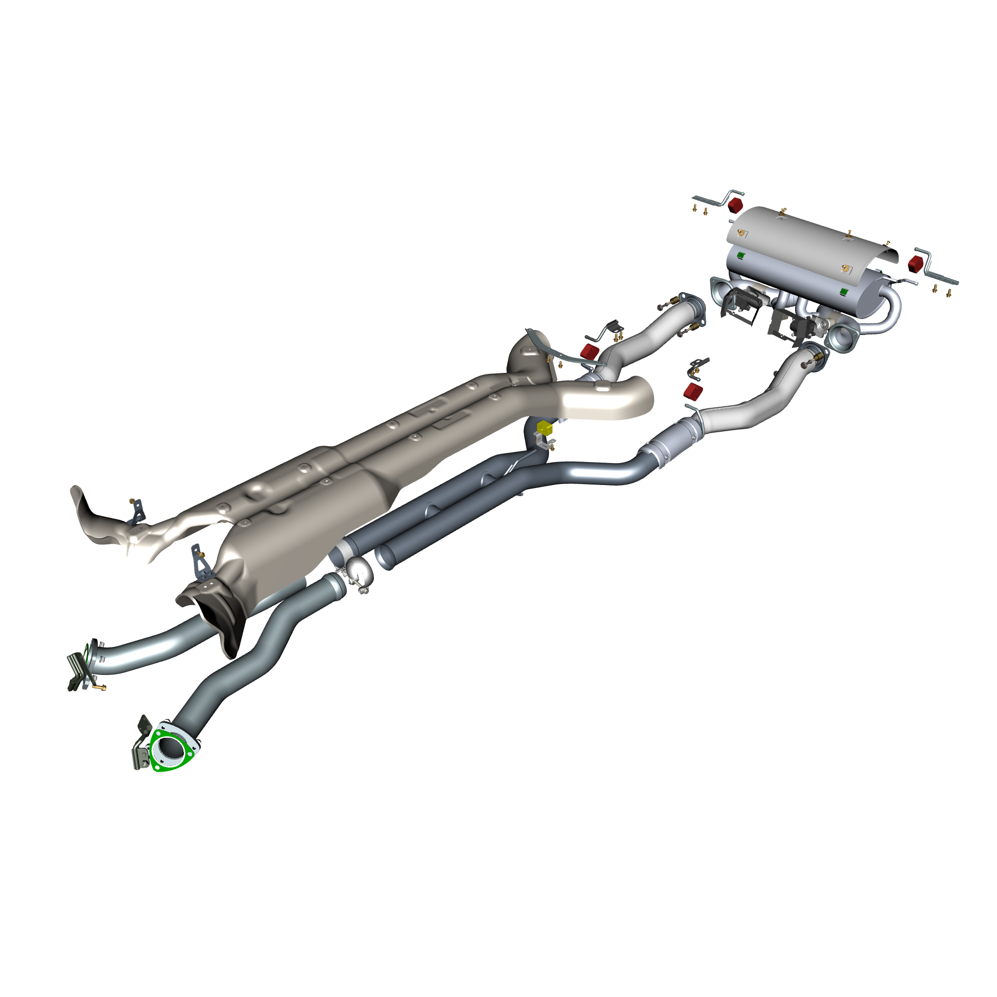 car:vantage,item_no:,quantity:1,reference:vantage_19_partscatalogue-090300-10 exhaust pipes & shields