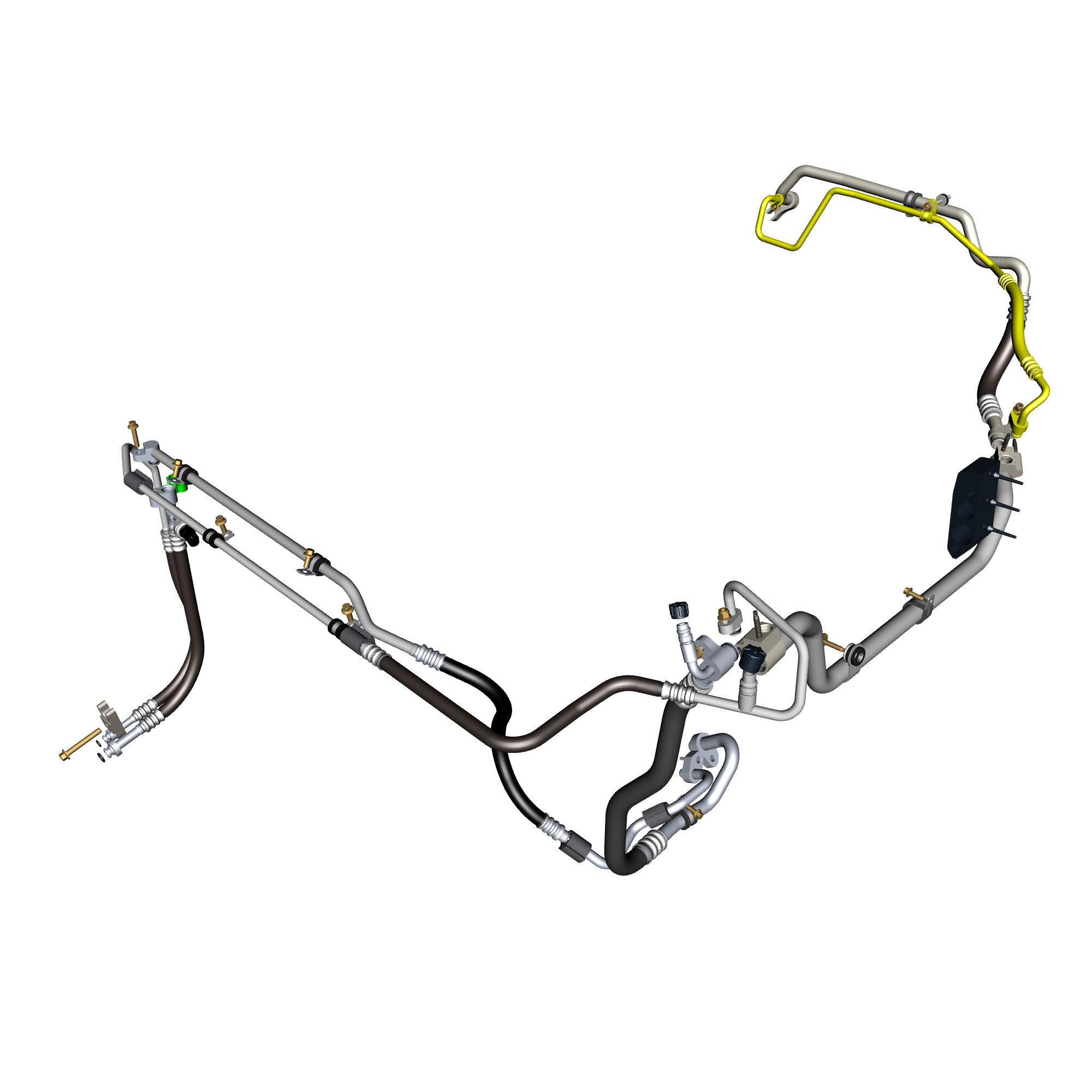 car: DBX,item_no: nan,quantity: 1,reference: DBX_PartsCatalogue-550303-30 Air Con Lines RHD V8