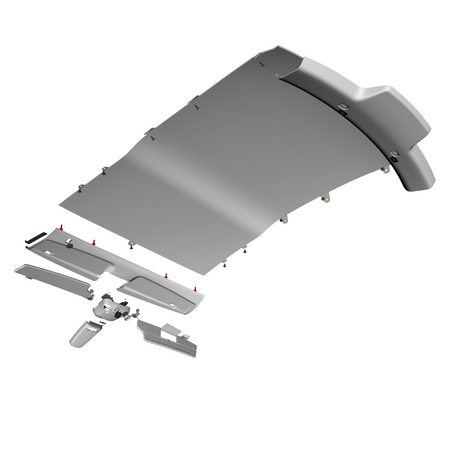 car: TARAF,item_no: nan,quantity: 4,reference: TARAF_PartsCatalogue-010503-01 Headliner Assembly