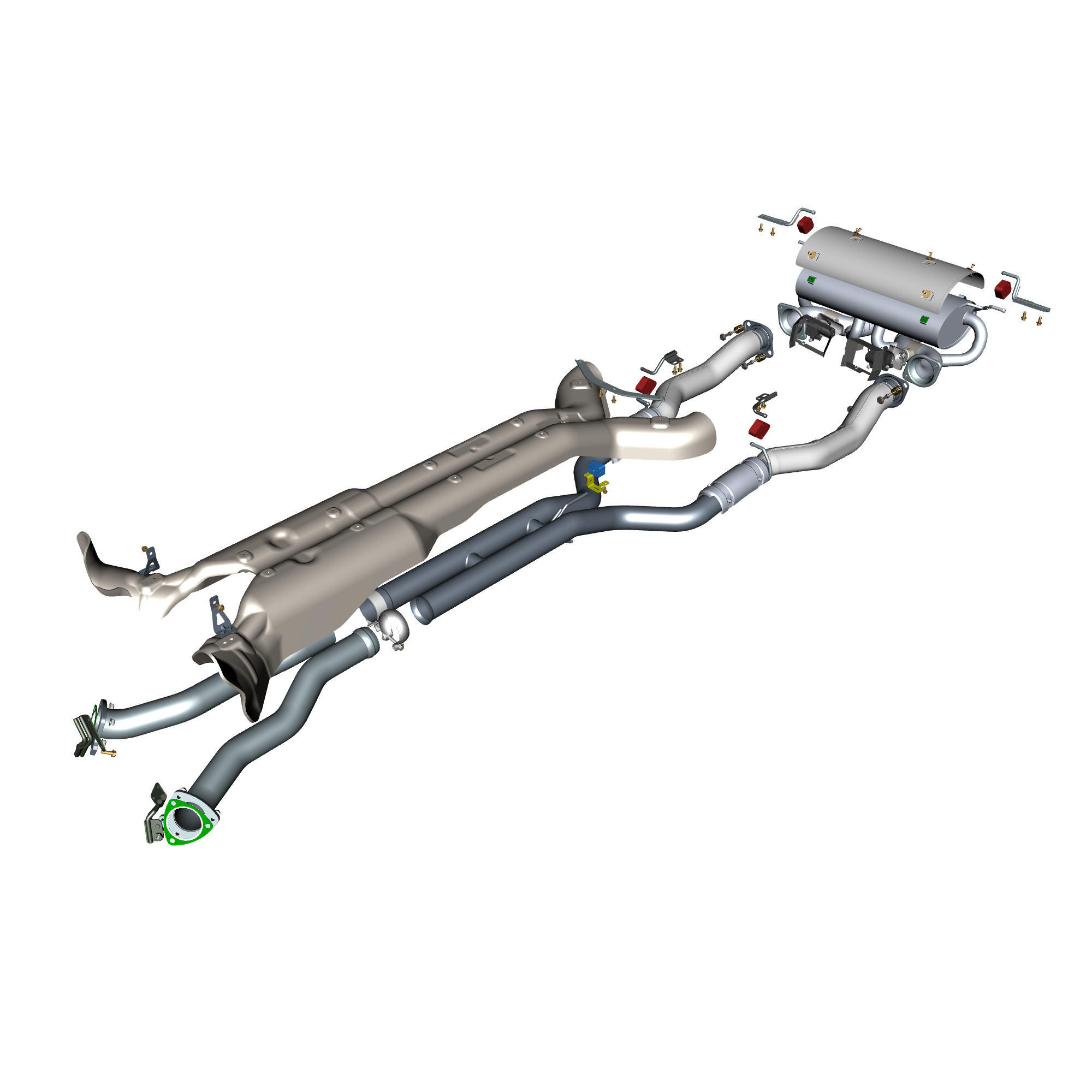 car:vantage,item_no:,quantity:1,reference:vantage_19_partscatalogue-090300-10 exhaust pipes & shields