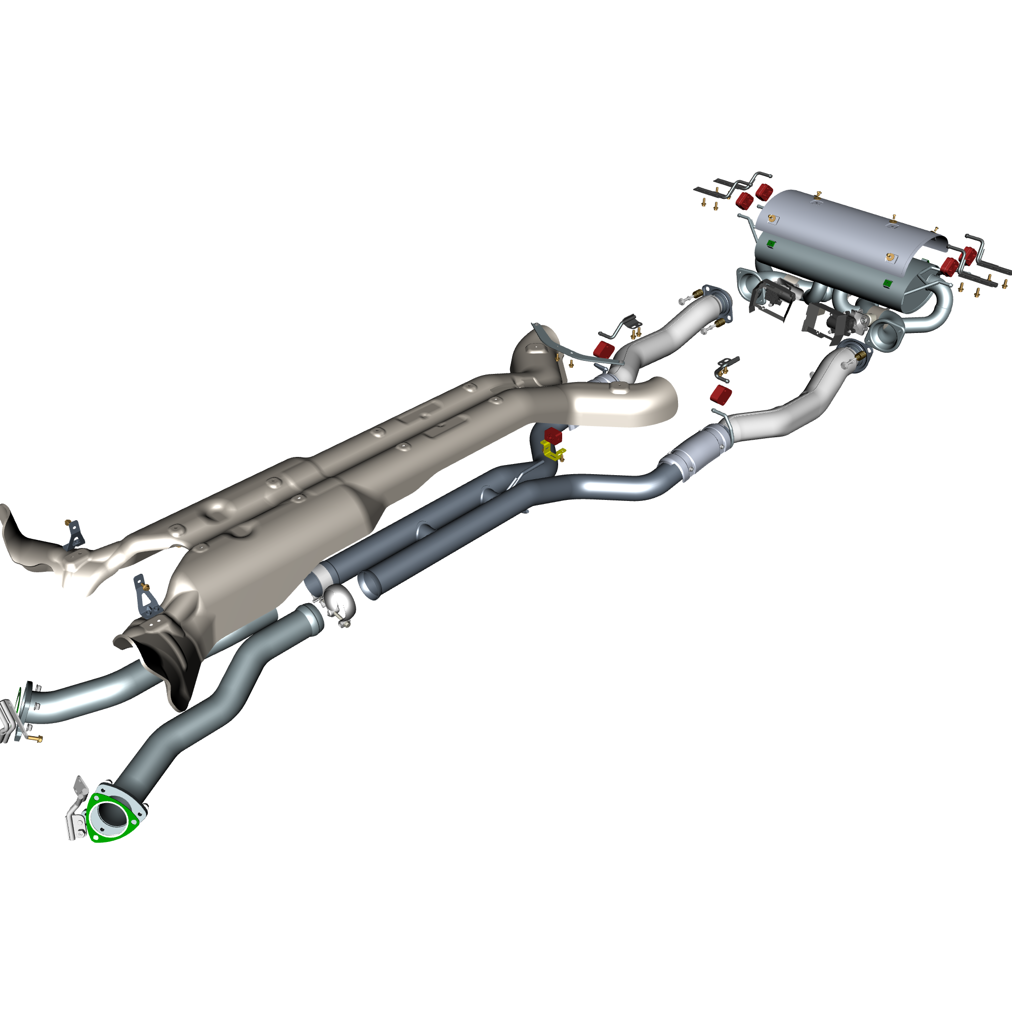 car: DBR22,item_no: nan,quantity: 1,reference: DBR22_PartsCatalogue-090300-10 Exhaust Pipes & Shields