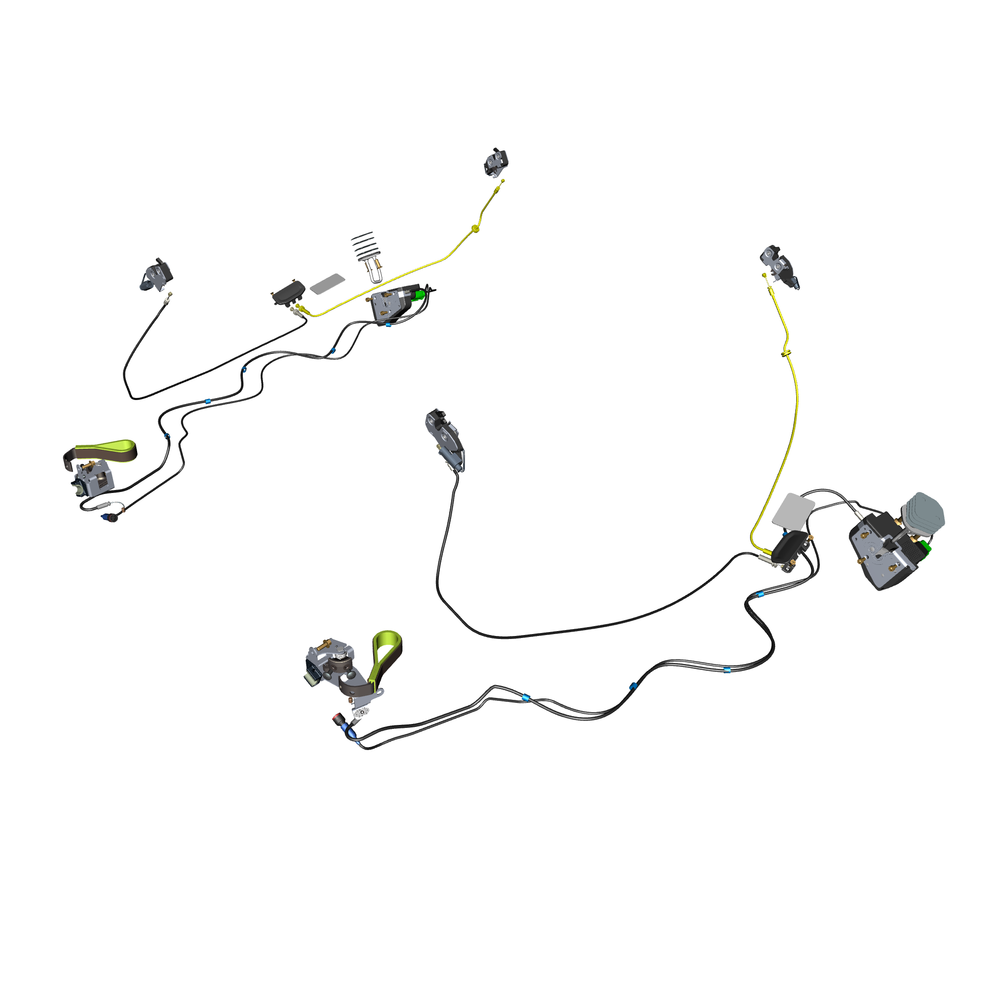 car:valkyrie,item_no:,quantity:2,reference:valkyrie_partscatalogue-011412-20 door latch system - spider