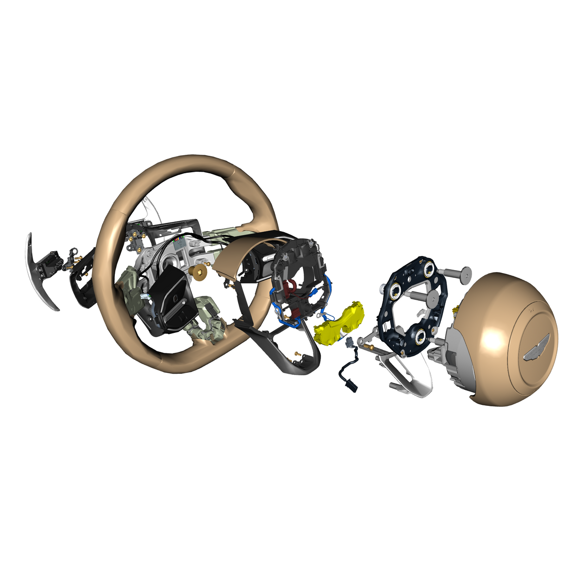 car: VANQUISH,item_no: nan,quantity: 1,reference: VANQUISH_25_PartsCatalogue-110601 Steering Wheel
