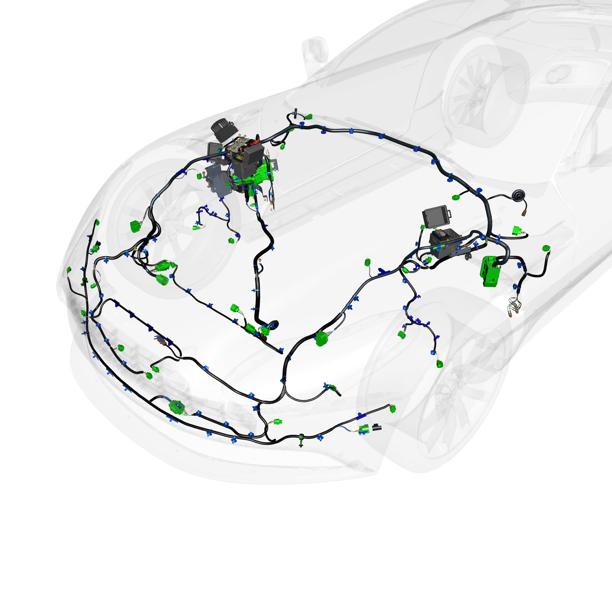 car: DB11,item_no: nan,quantity: A/R,reference: DB11_PartsCatalogue-180101-10 V8 Forward Wiring Assembly