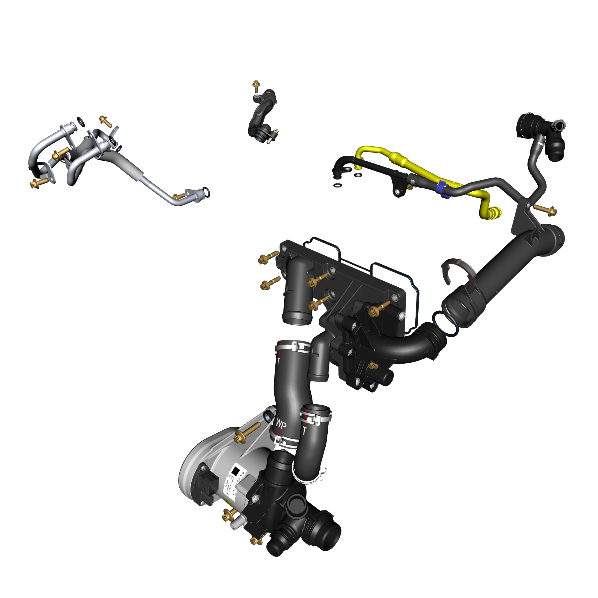 car:DBX,item_no:,quantity:1,reference:DBX_PartsCatalogue-031606-40 Coolant Pump & Lines