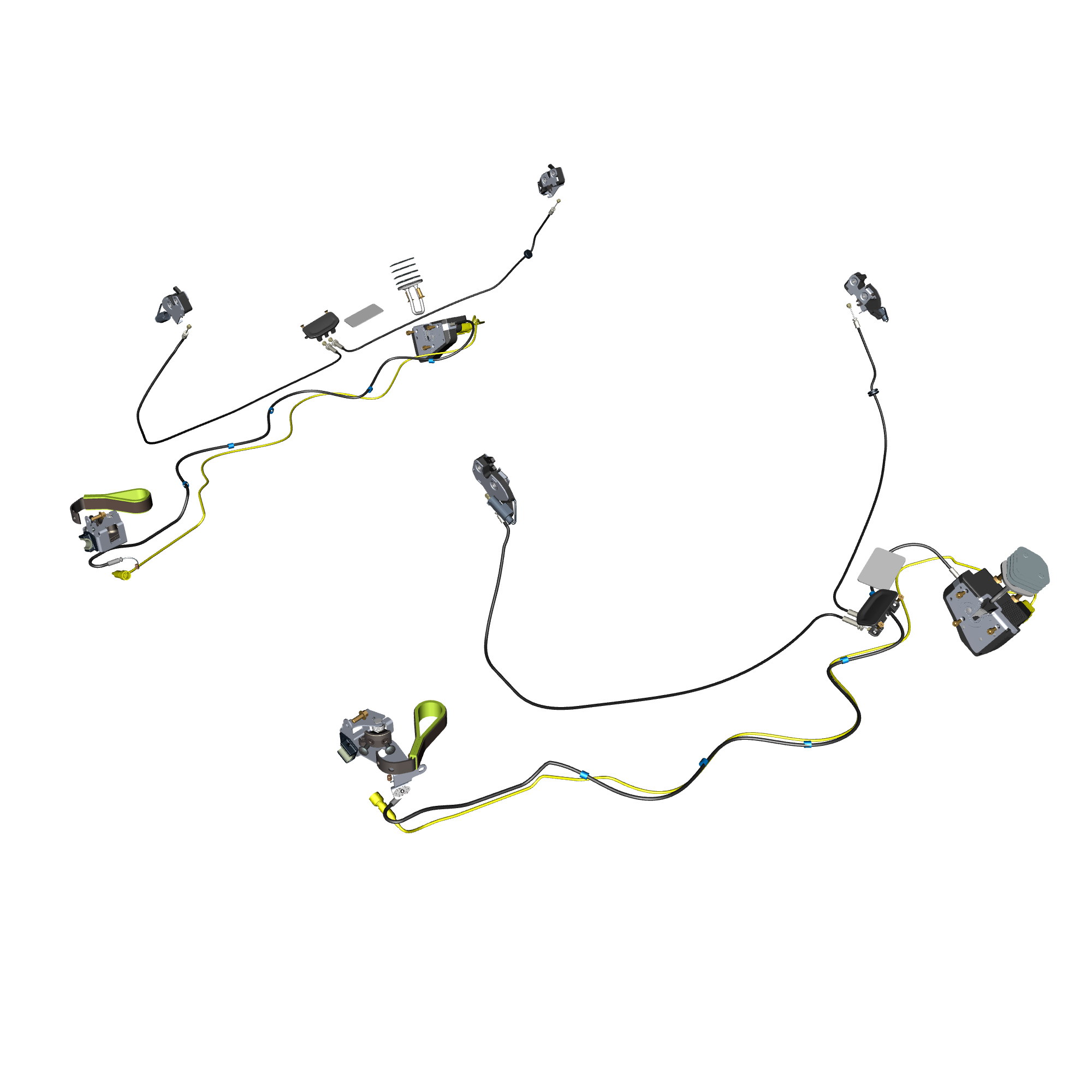 car:valkyrie,item_no:,quantity:2,reference:valkyrie_partscatalogue-011412-20 door latch system - spider
