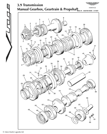car: VIRAGE,item_no: -,quantity: A/R,reference: VIRAGE_90_1-VIRAGE_90_3.9