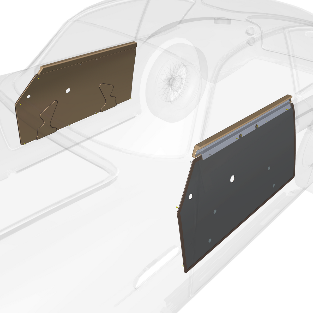 car: DB4 GTZ,item_no: nan,quantity: 16,reference: DB4GTZ_PartsCatalogue-010507-10 Door trim