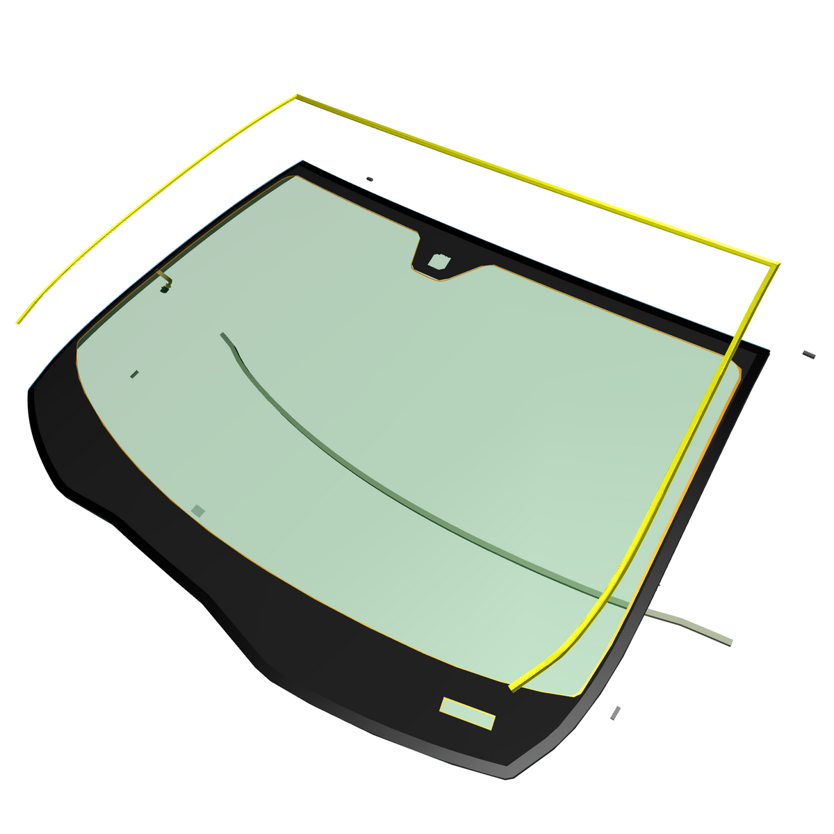 car:VANTAGE V12S,item_no:,quantity:1,reference:VANTAGE_V12S_PartsCatalogue-011101-02 Windscreen