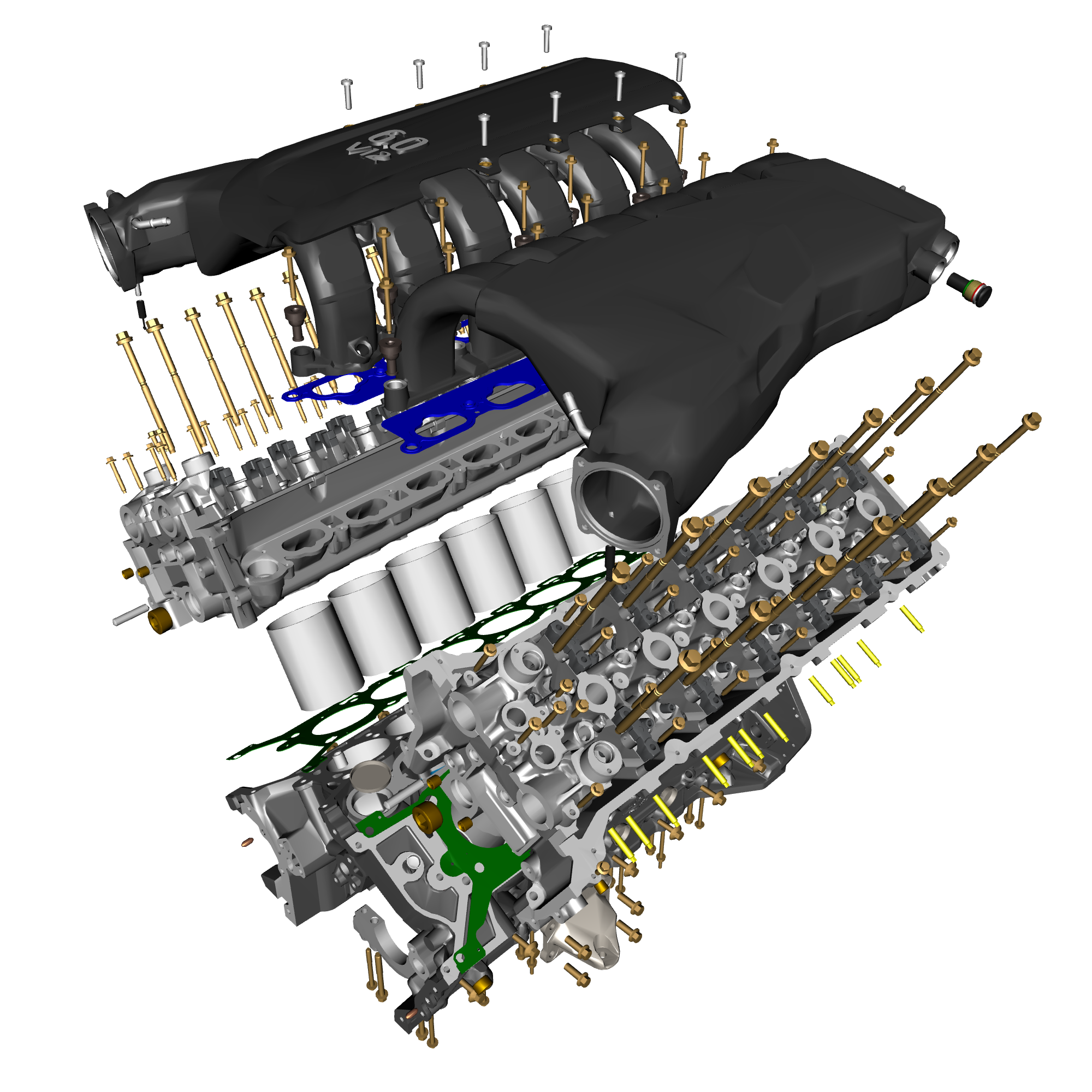 car:VANQUISH ZAGATO,item_no:,quantity:24.0,reference:VANQUISH_ZAGATO_PartsCatalogue-030100-10 Engine Structure