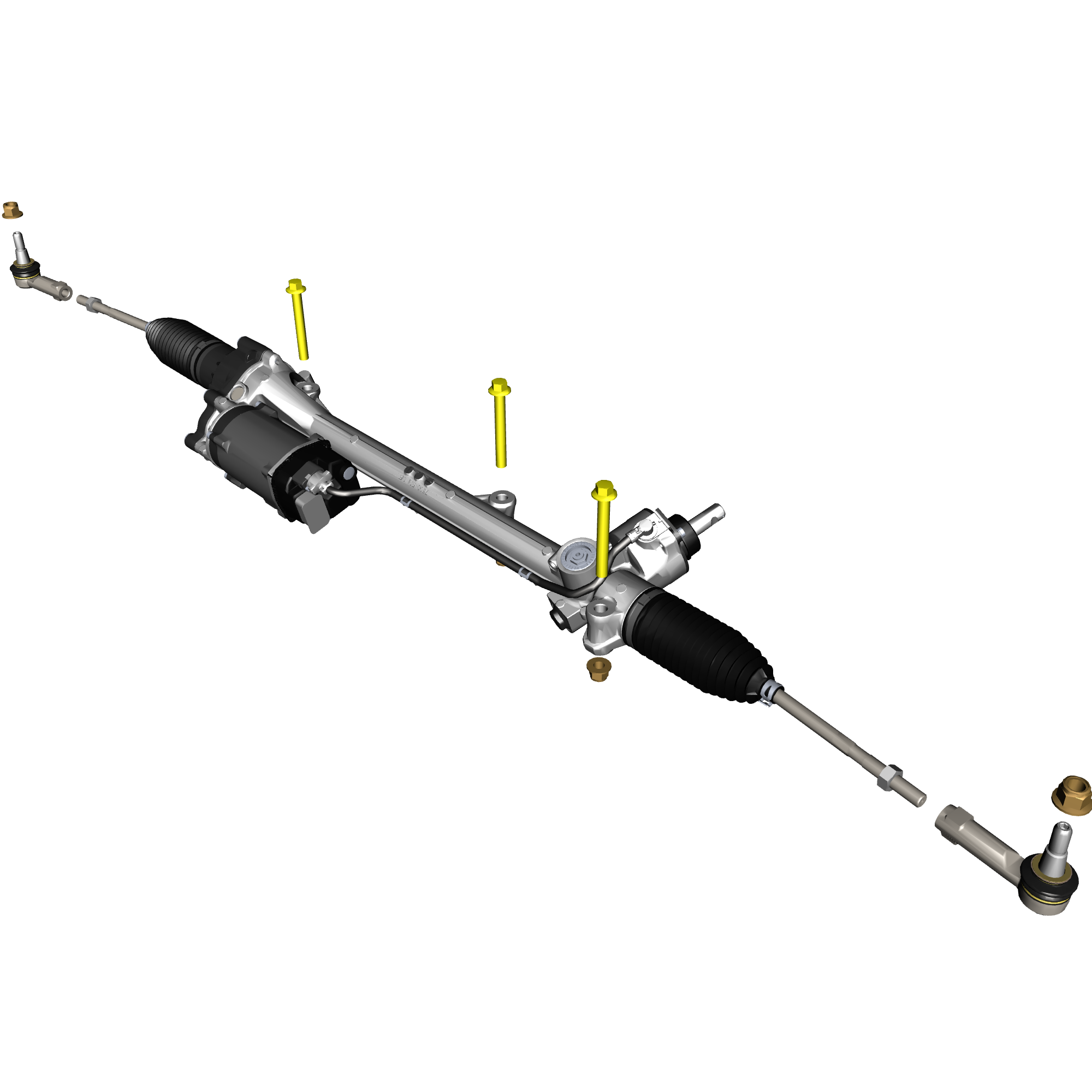 car:DBS ZAGATO,item_no:,quantity:3.0,reference:DBS_ZAGATO_PartsCatalogue-110101-10 Steering Rack Assembly