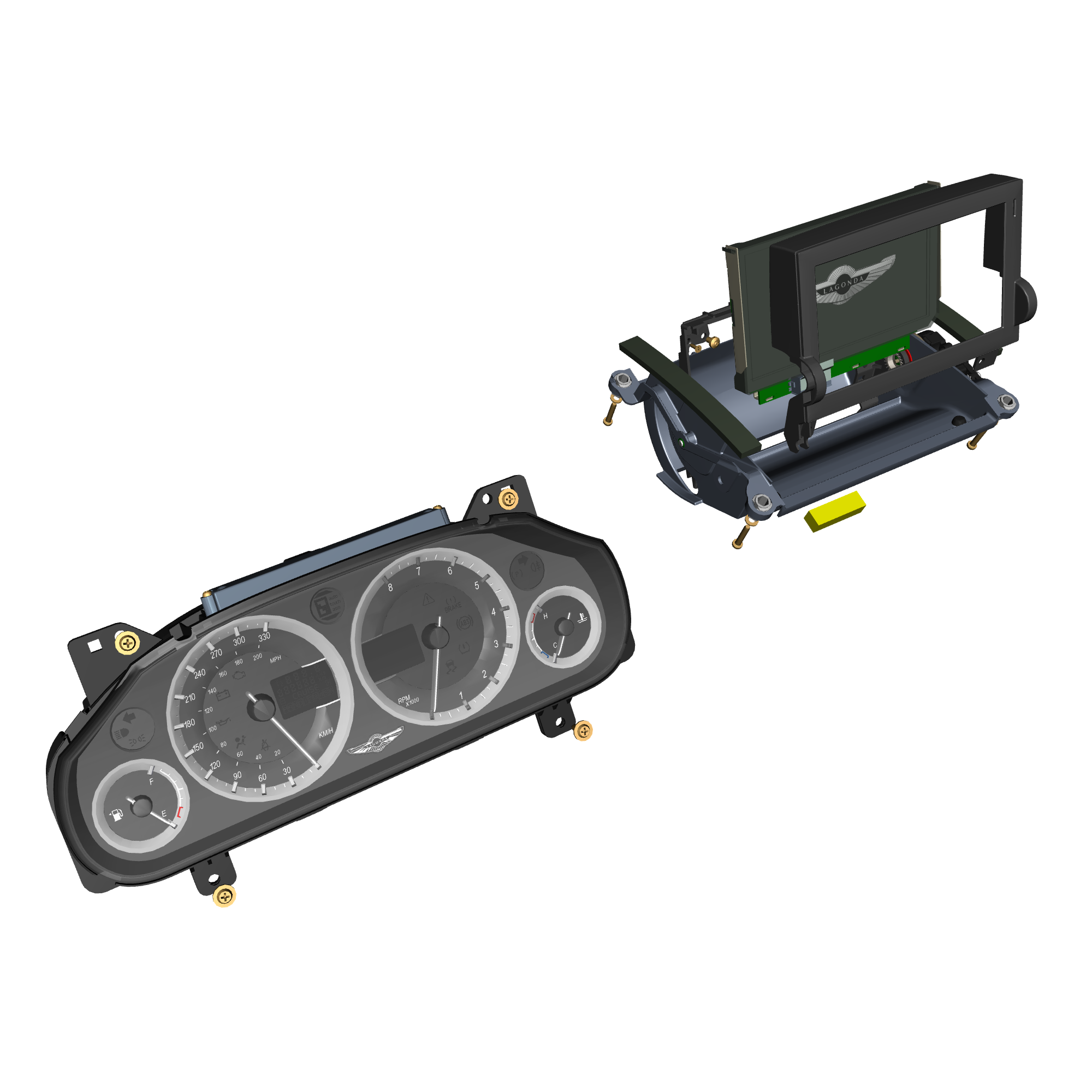 car:taraf,item_no:,quantity:1,reference:taraf_partscatalogue-130100-01 driver information display